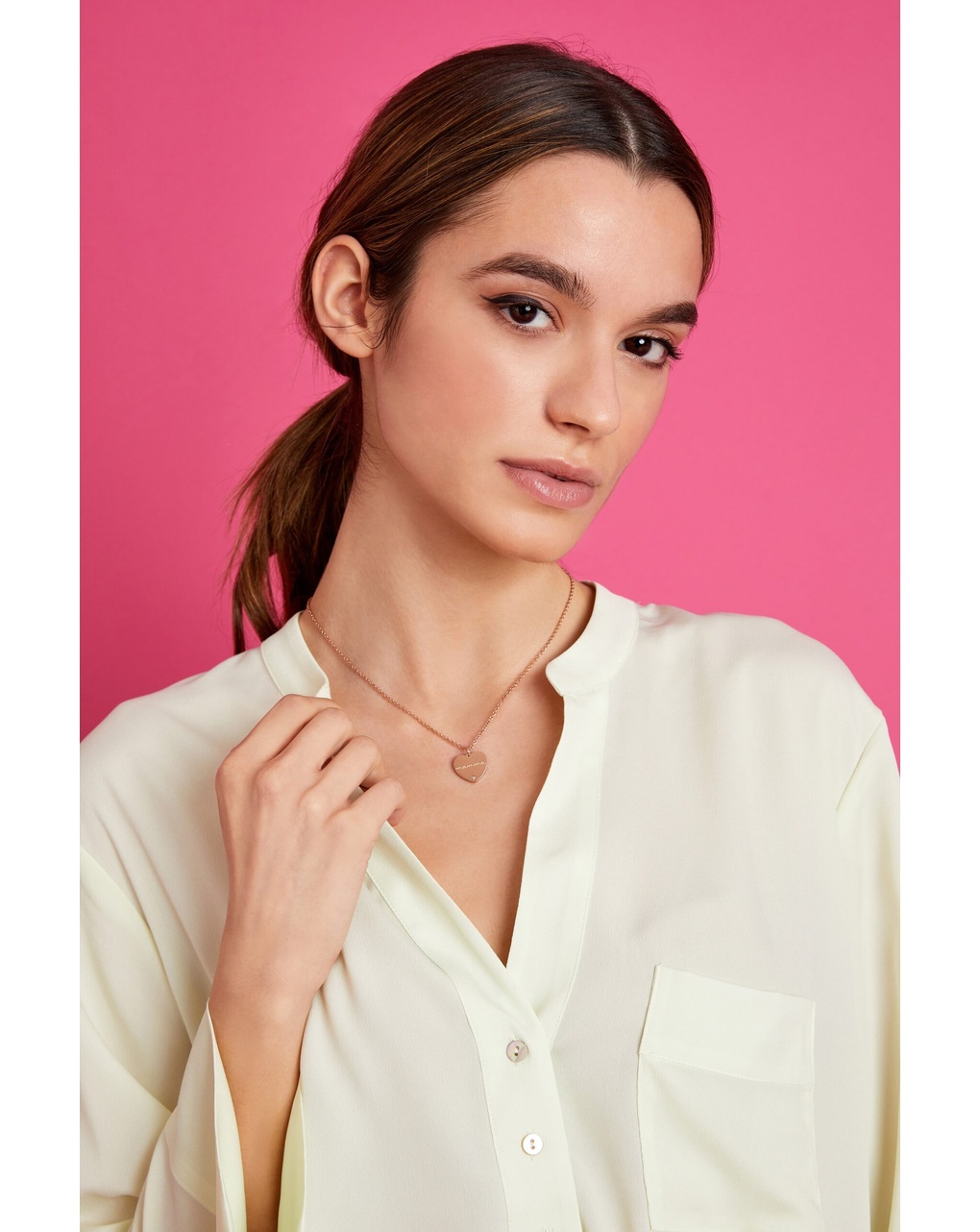 Collana cuore cristallo mamma - mamijux