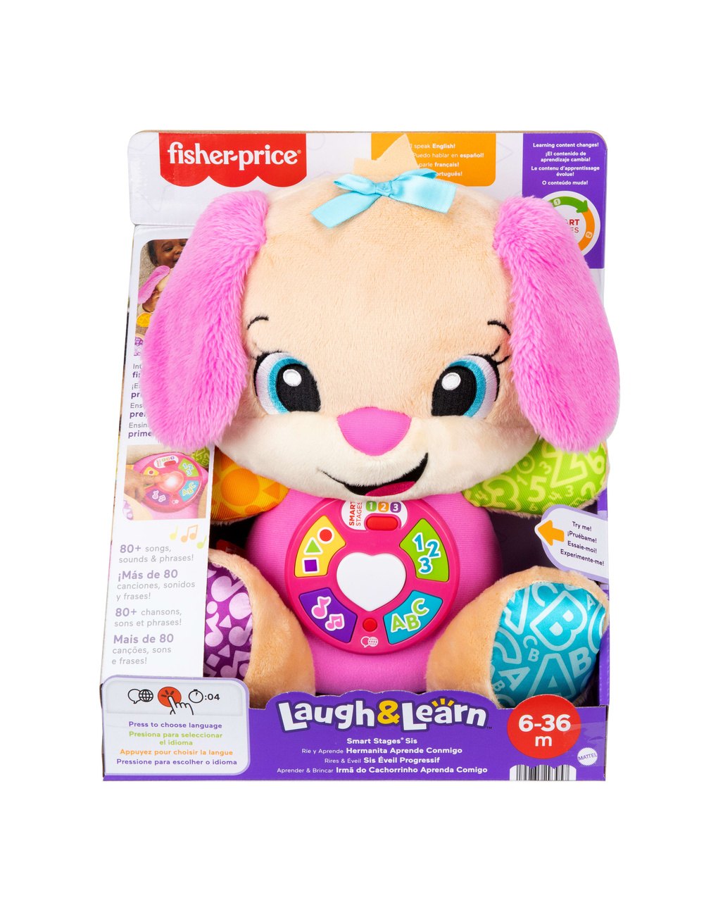 La sorella di cagnolino smart stages - 6m+ - fisher price