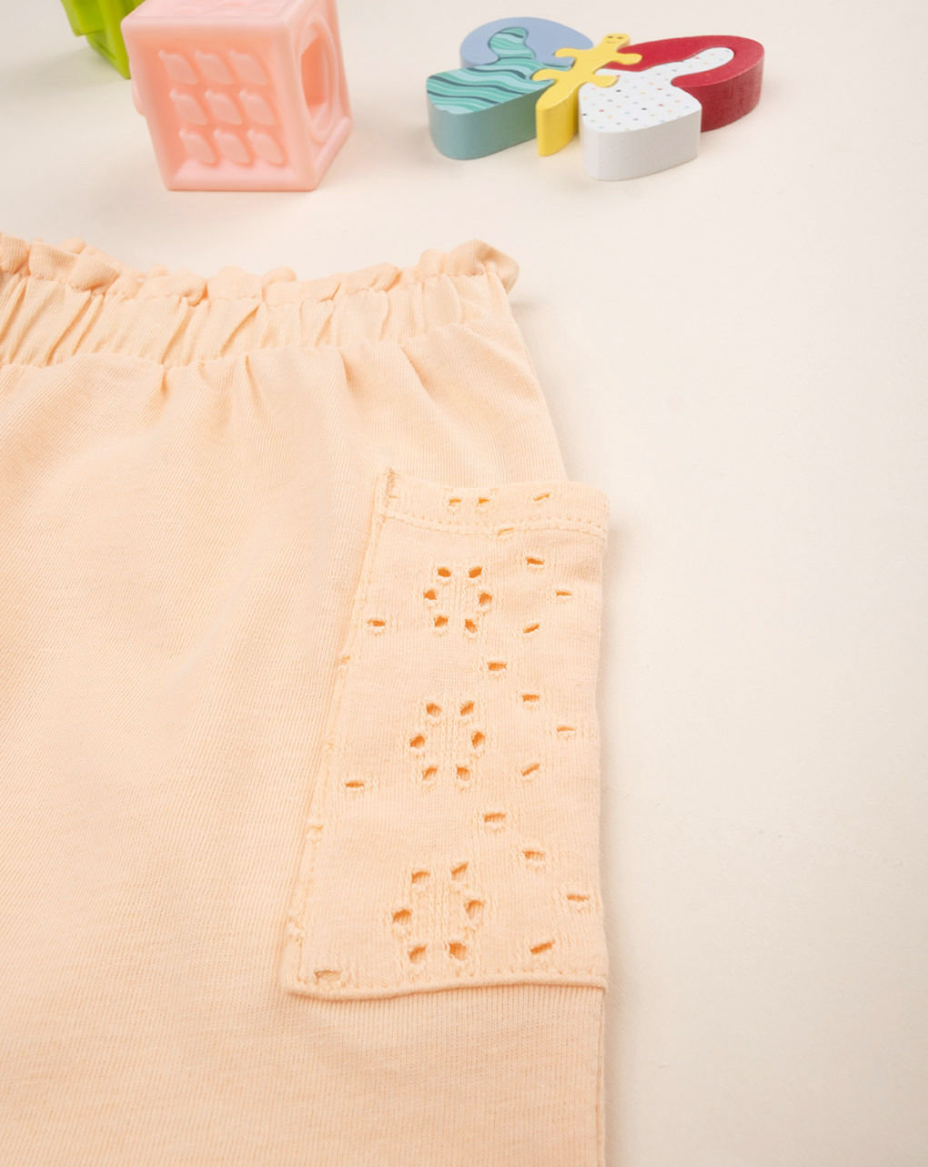 Shorts bimba sangallo arancione