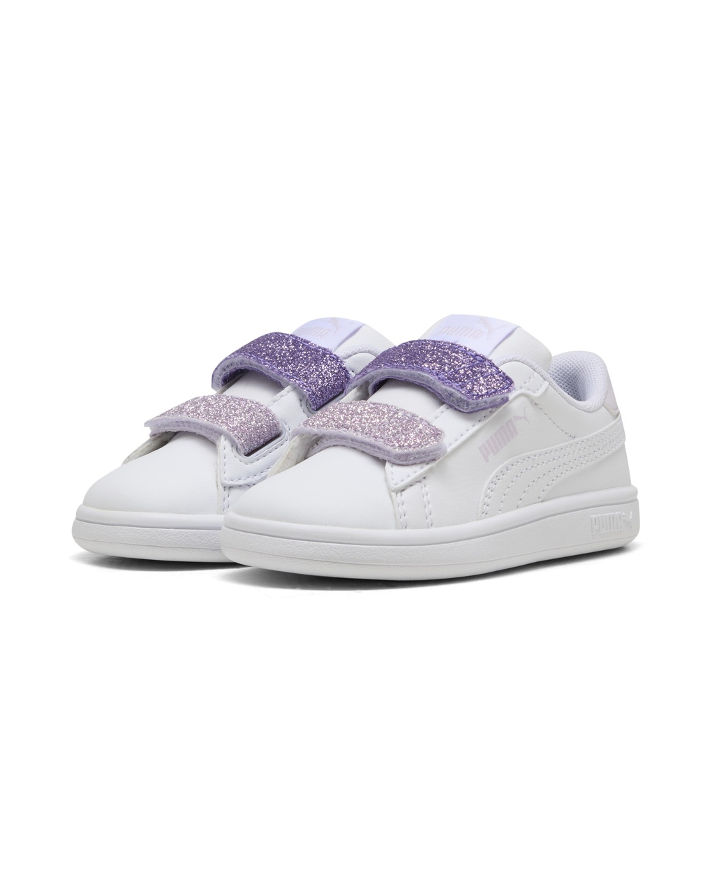 Scarpe puma bambino smash 3.0 glitter velcro