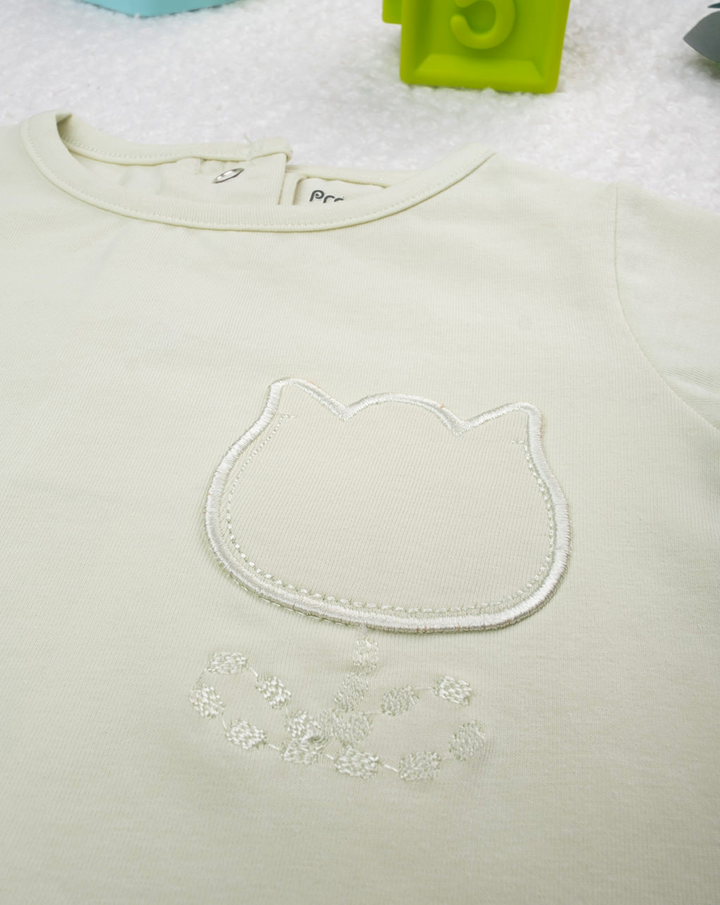 T-shirt bimba verde