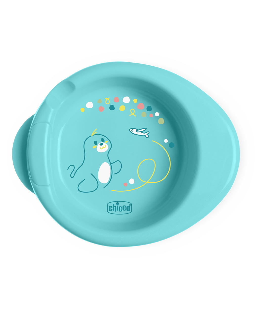 Piatto pappacalda 6m+ azzurro - chicco