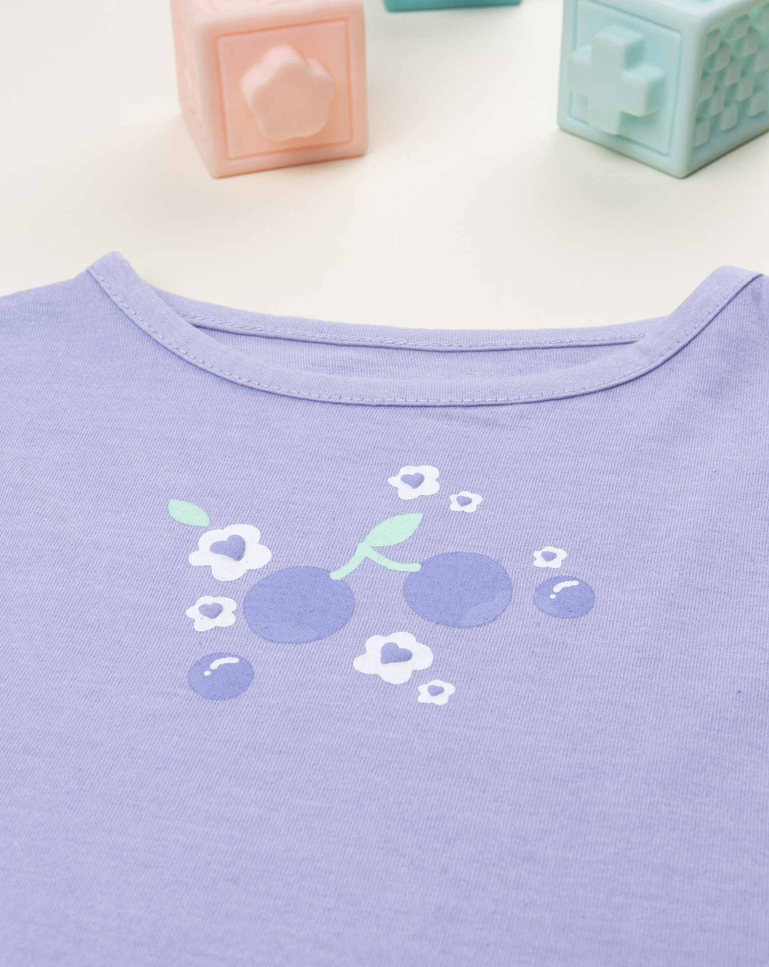T-shirt bimba lilla big size