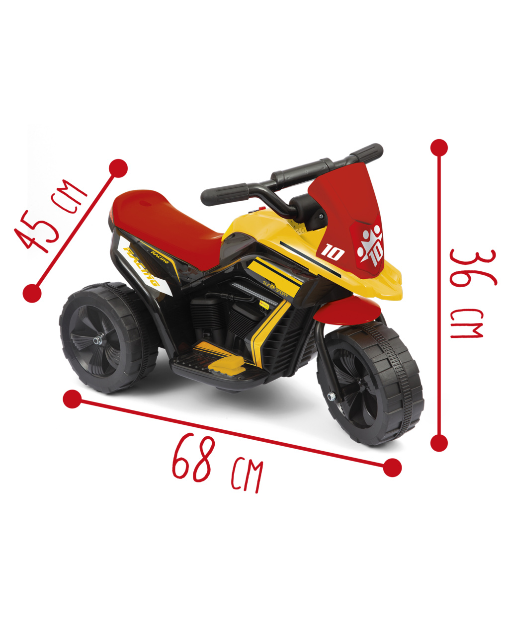 Trimoto elettrica 6v - 3+ - sun & sport