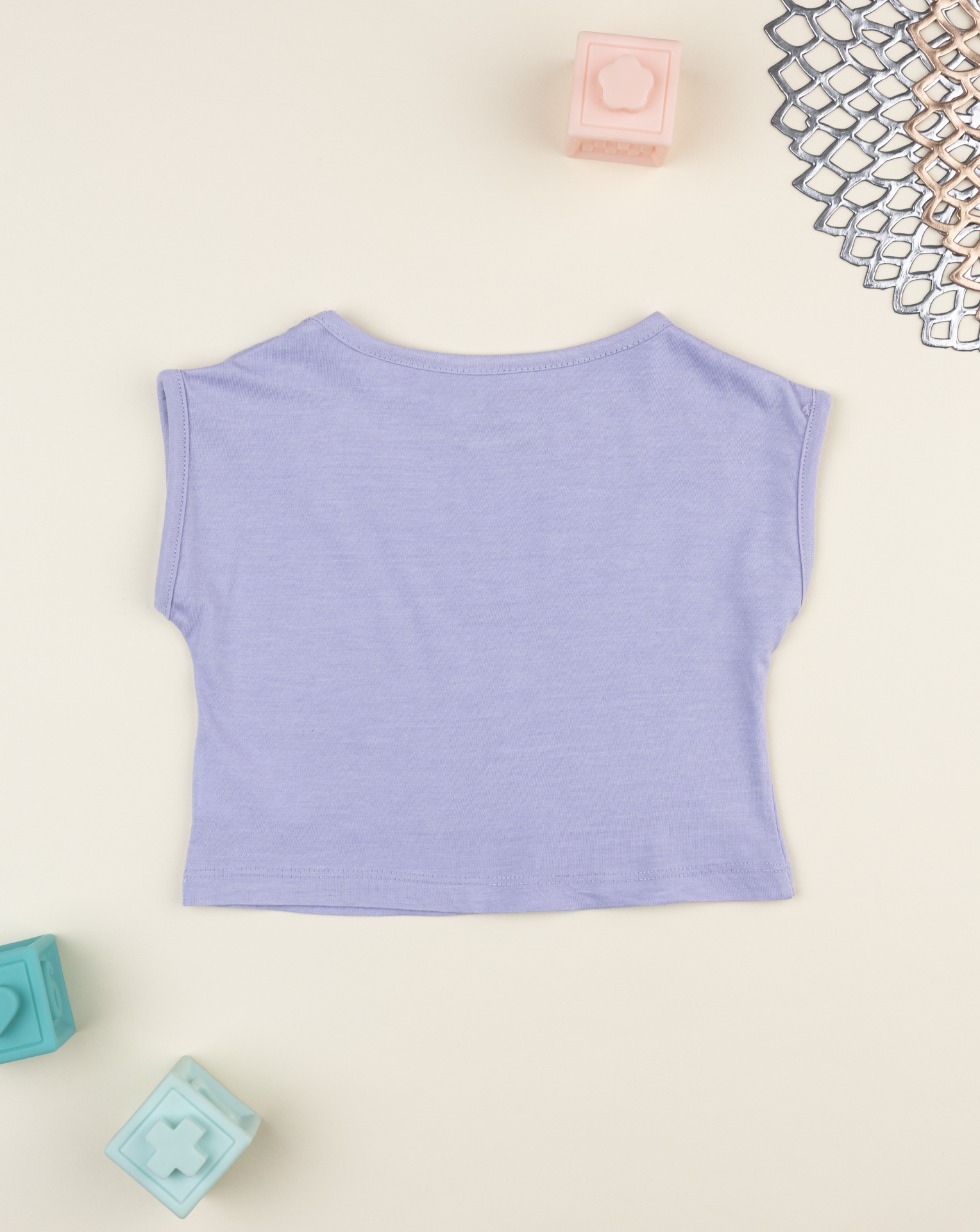 T-shirt bimba lilla big size