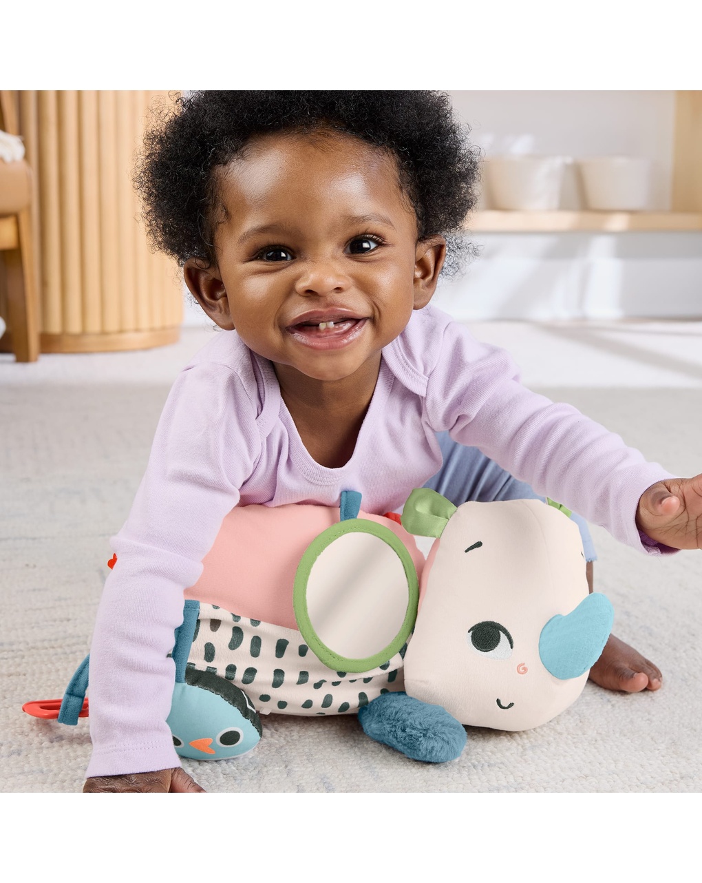 Baby rino giochi sul pancino -  0+m - fisher price