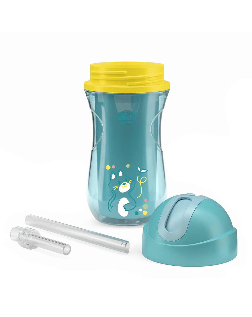 Tazza sport 14m+ azzurra - chicco