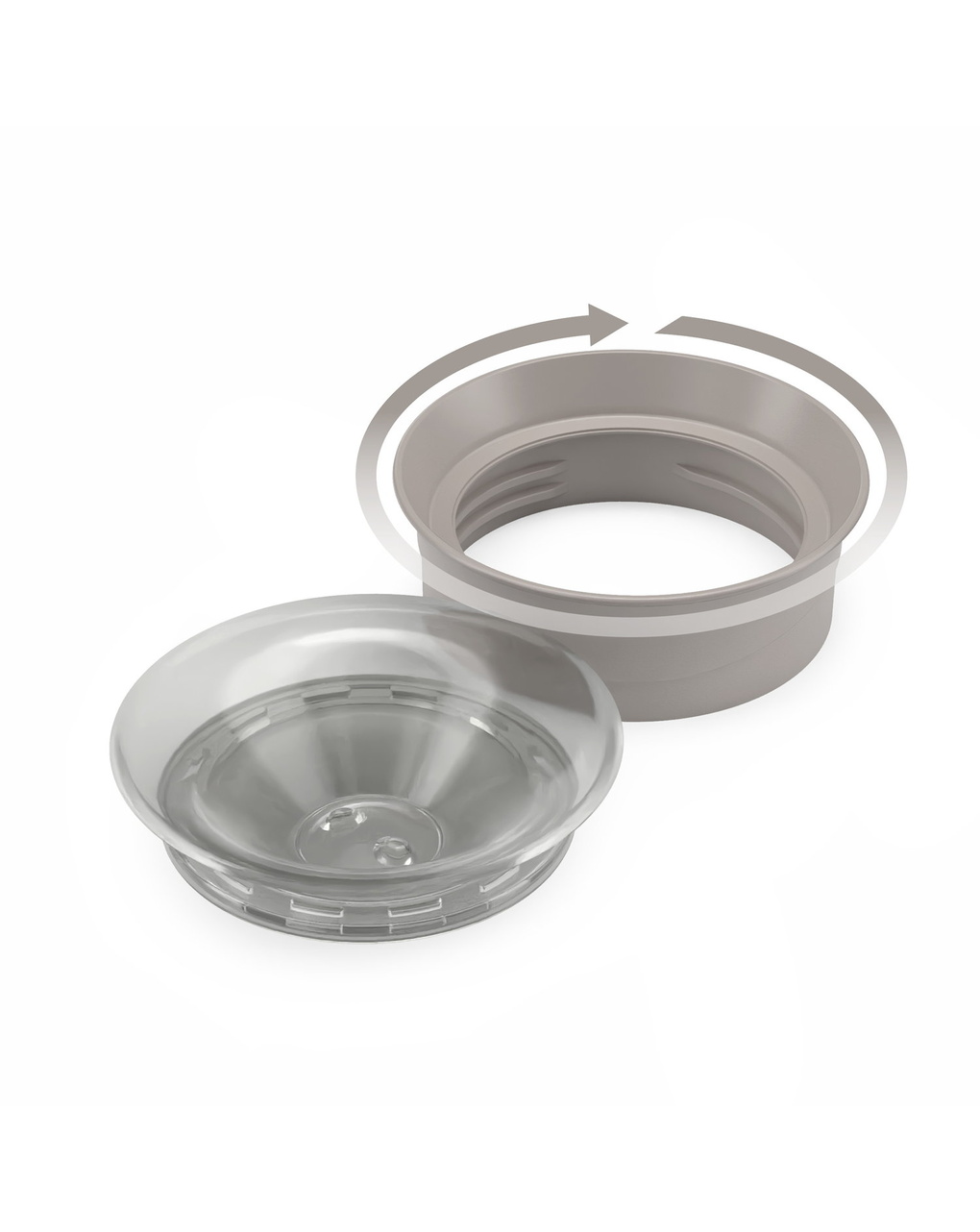 Tazza perfect x 360 12m+ grigia - chicco