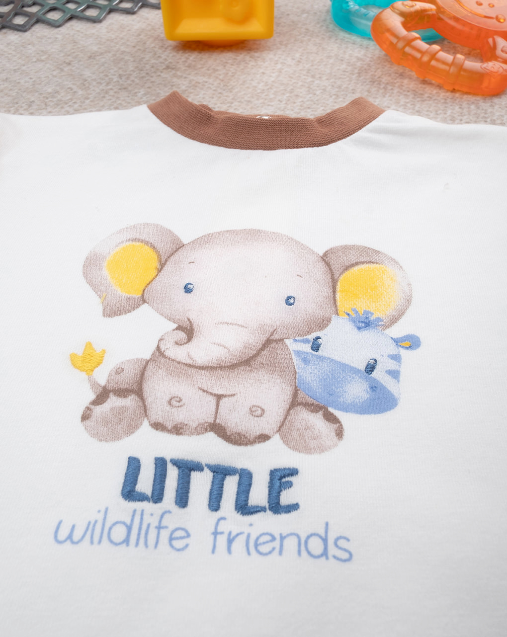 Completo bimbo giallo elefantino