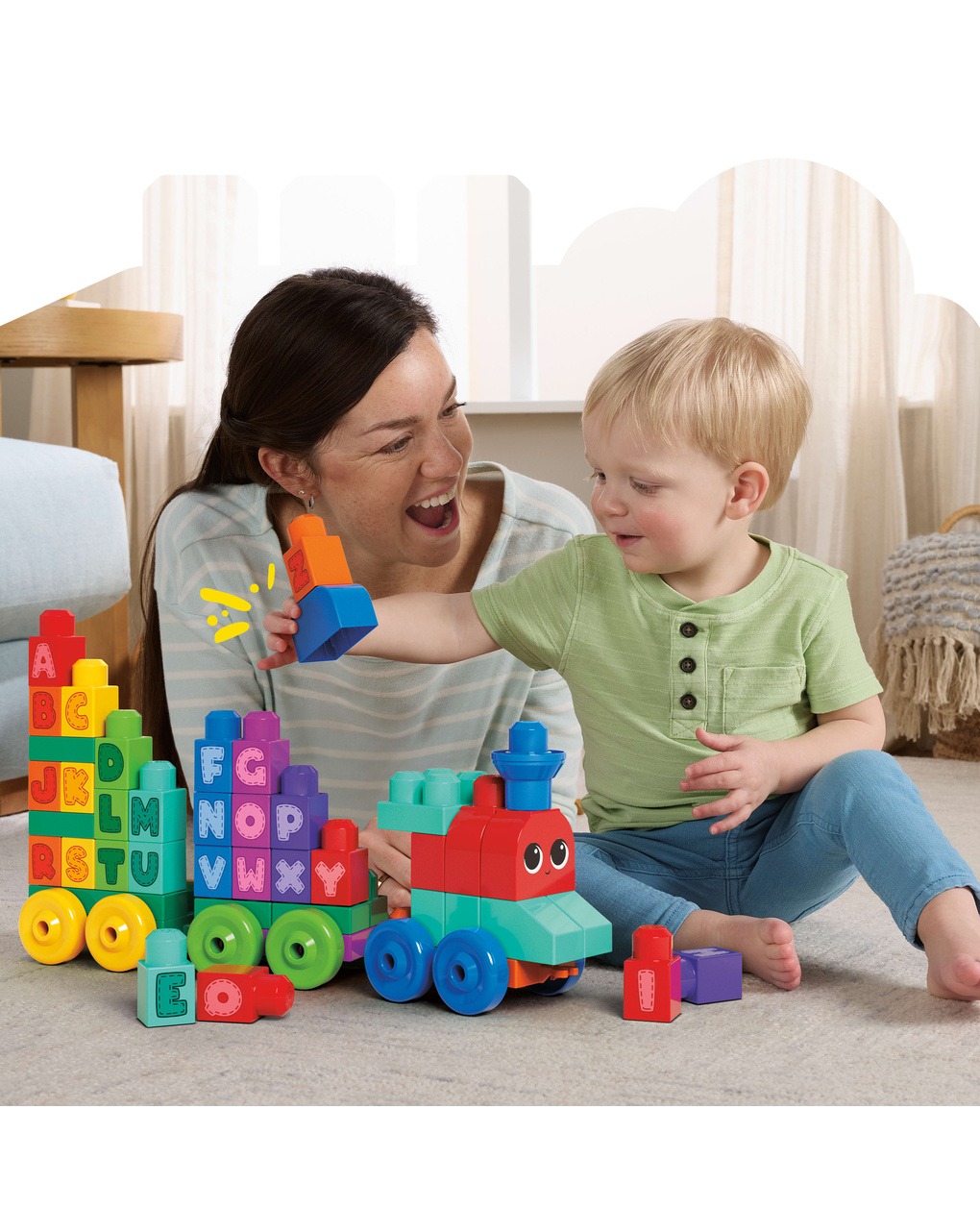 Impara con il treno - 12m+ - mega bloks