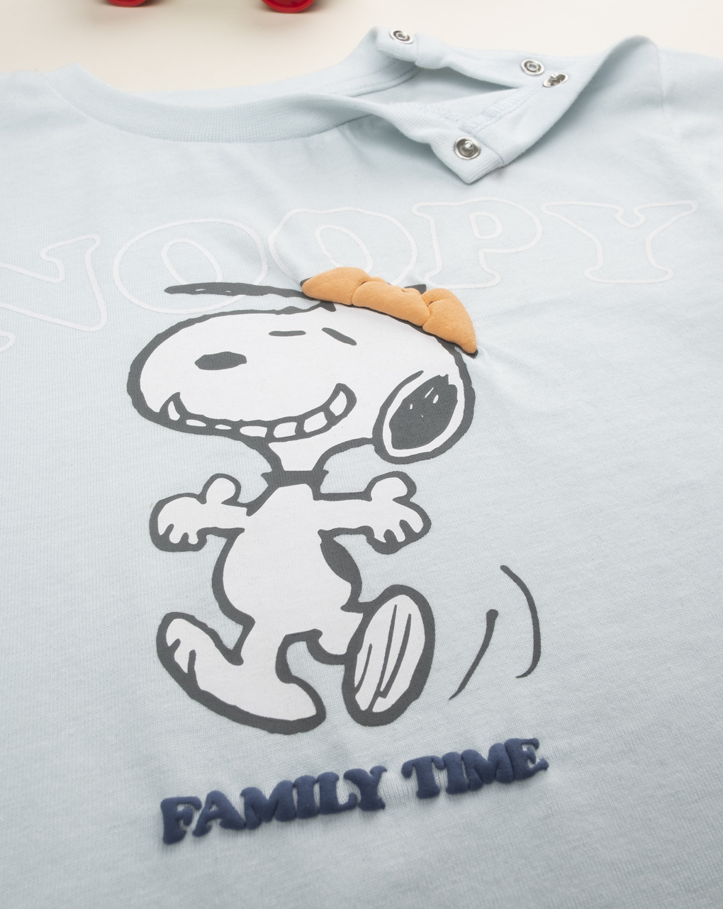 T-shirt azzurra bimbo snoopy