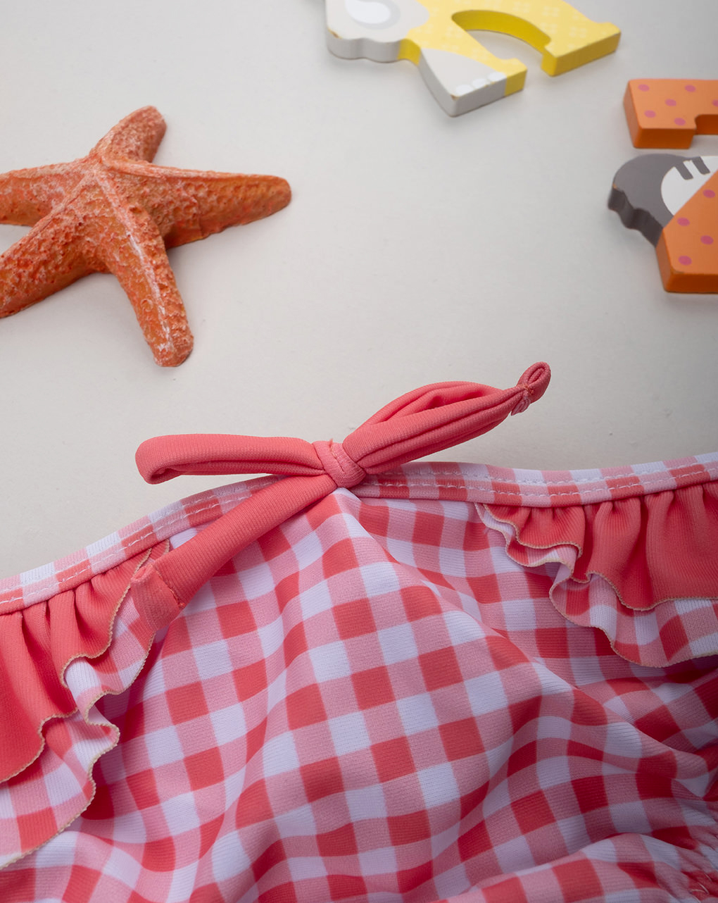 Costume slip bimba rosso