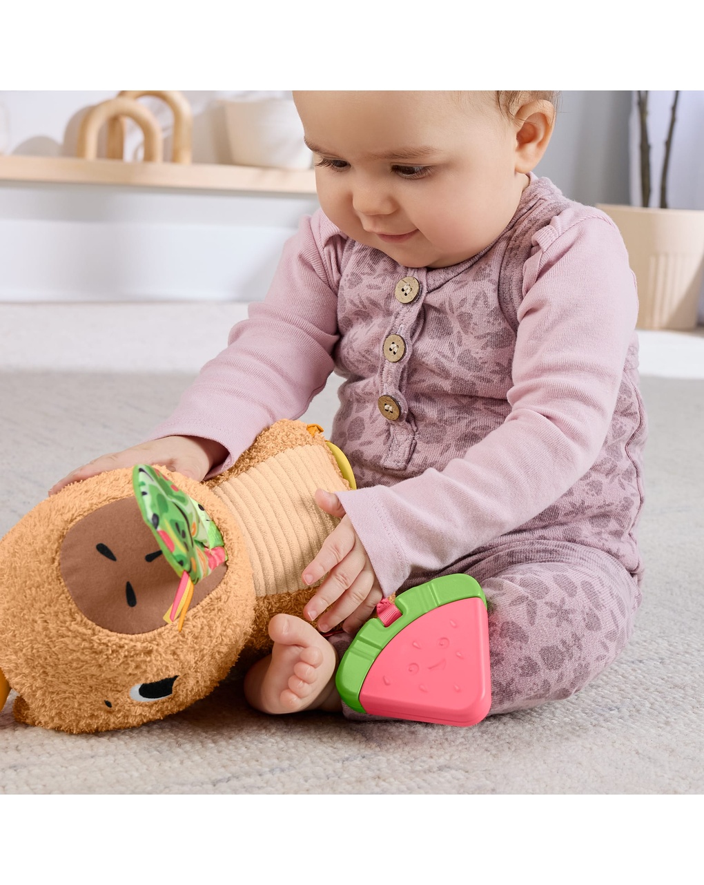 Marmotta coccole e merenda - 3m+ - fisher price