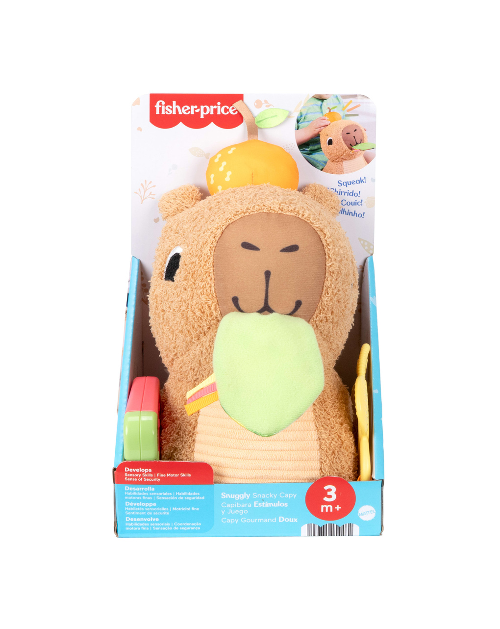 Marmotta coccole e merenda - 3m+ - fisher price