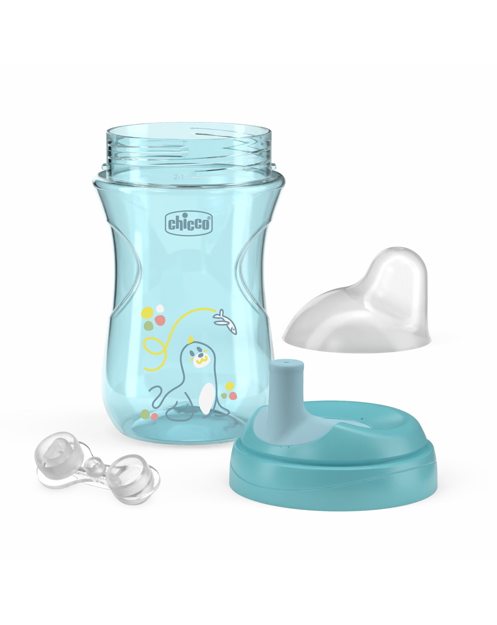 Tazza advanced12m+ azzurra - chicco