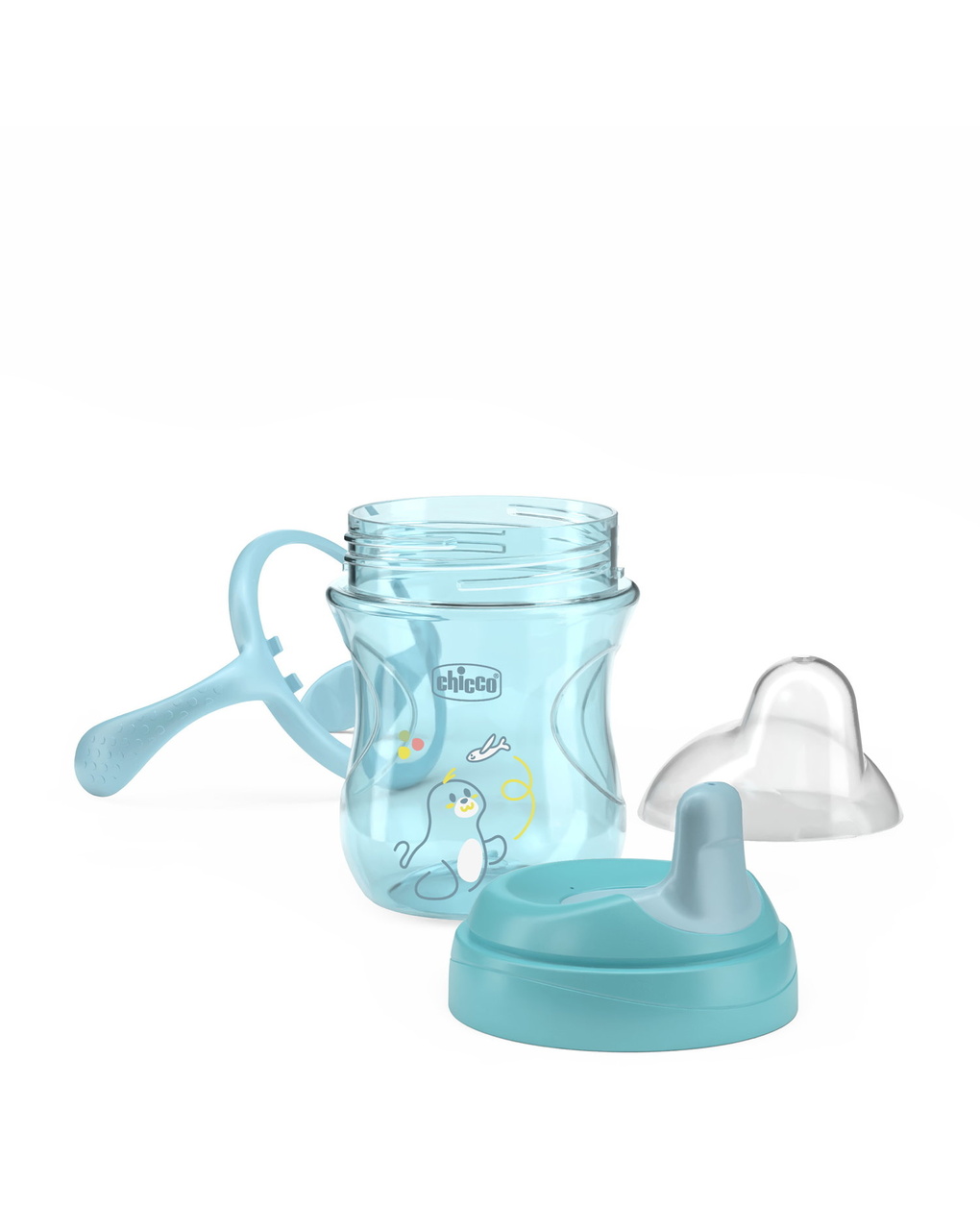 Tazza training  6m+ azzurra - chicco