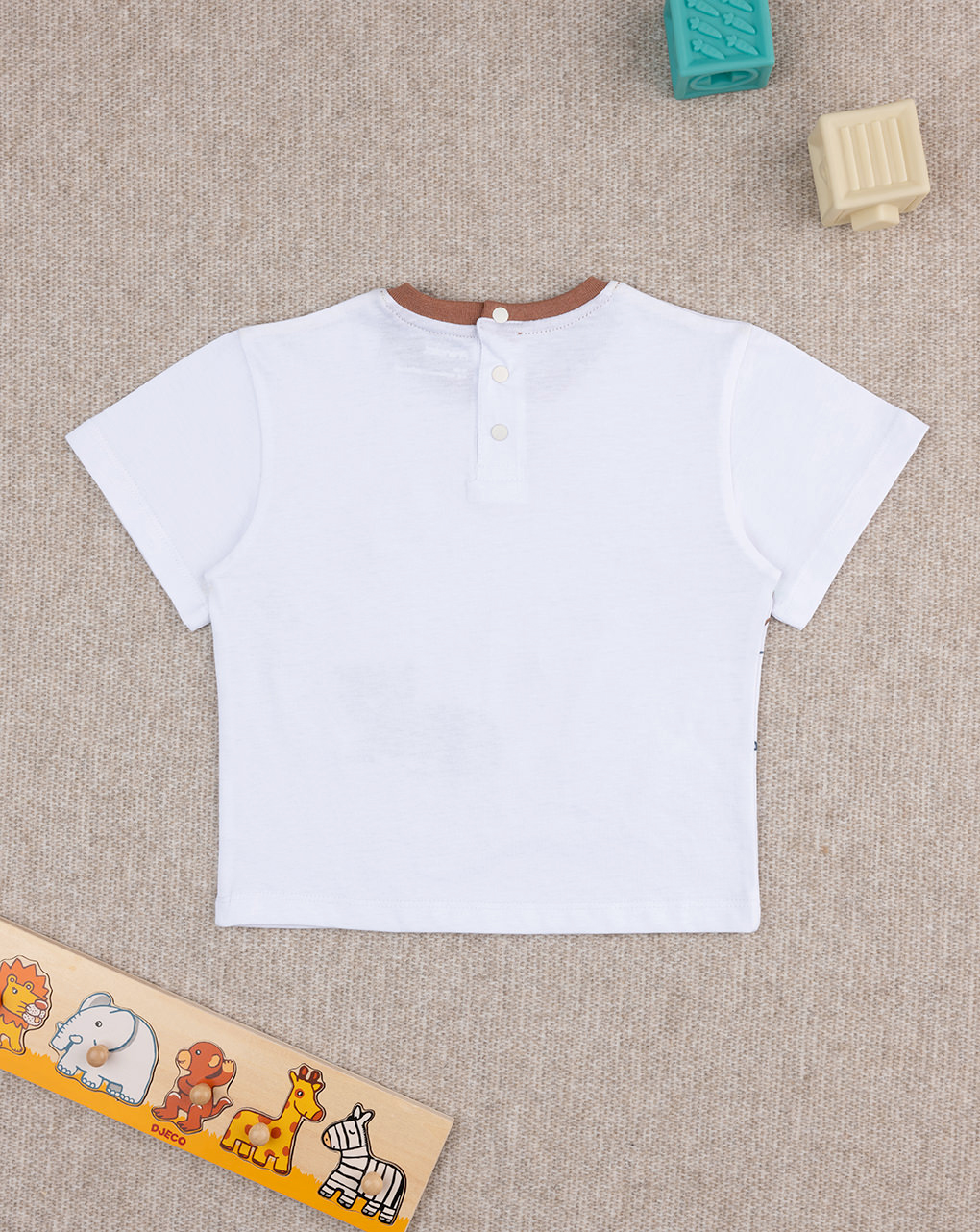 T-shirt bimbo animali savana