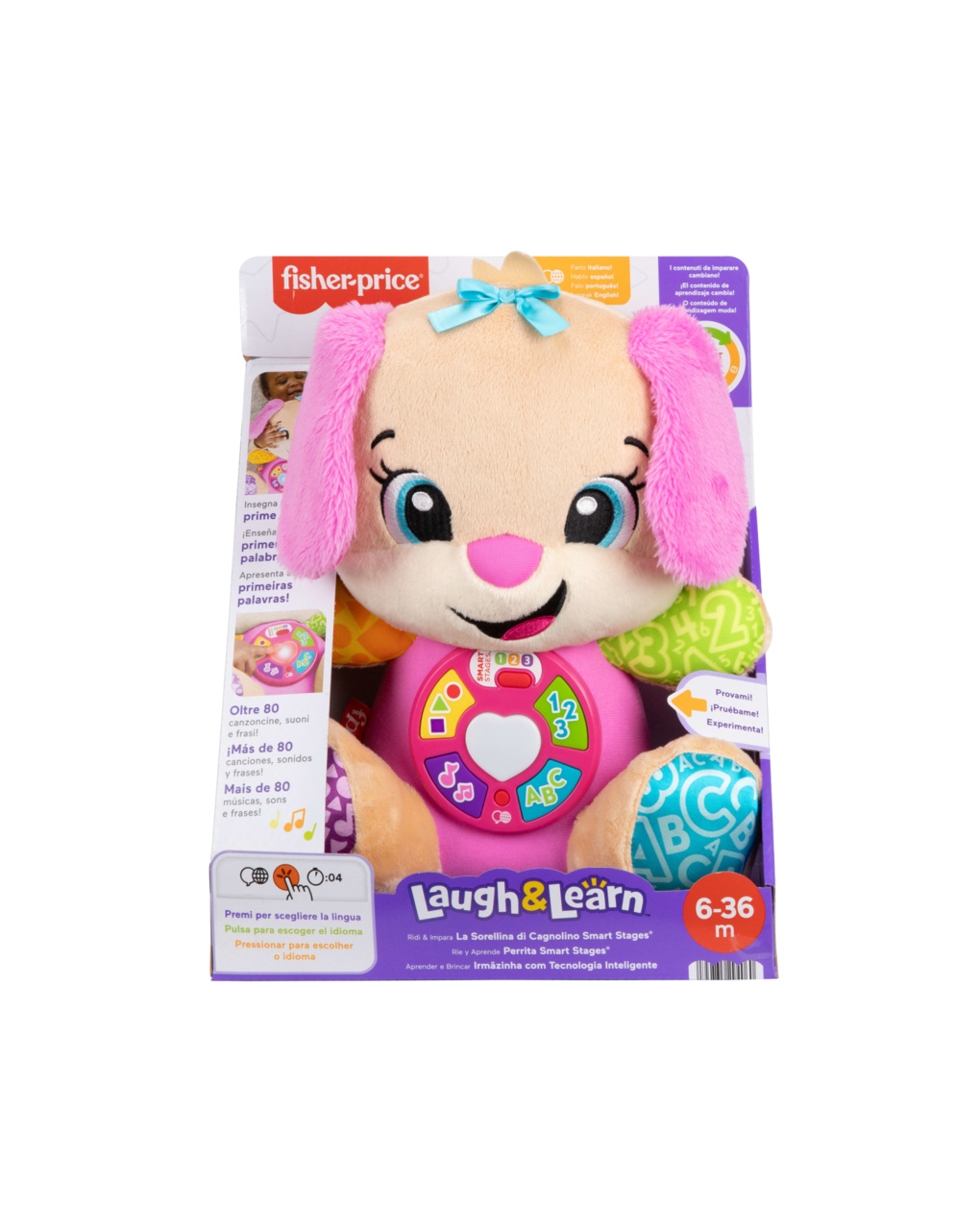La sorella di cagnolino smart stages - 6m+ - fisher price