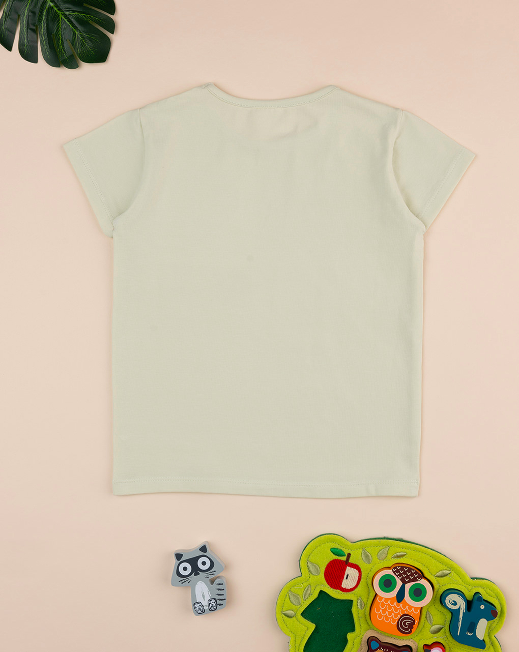 T-shirt bimba verde cuore