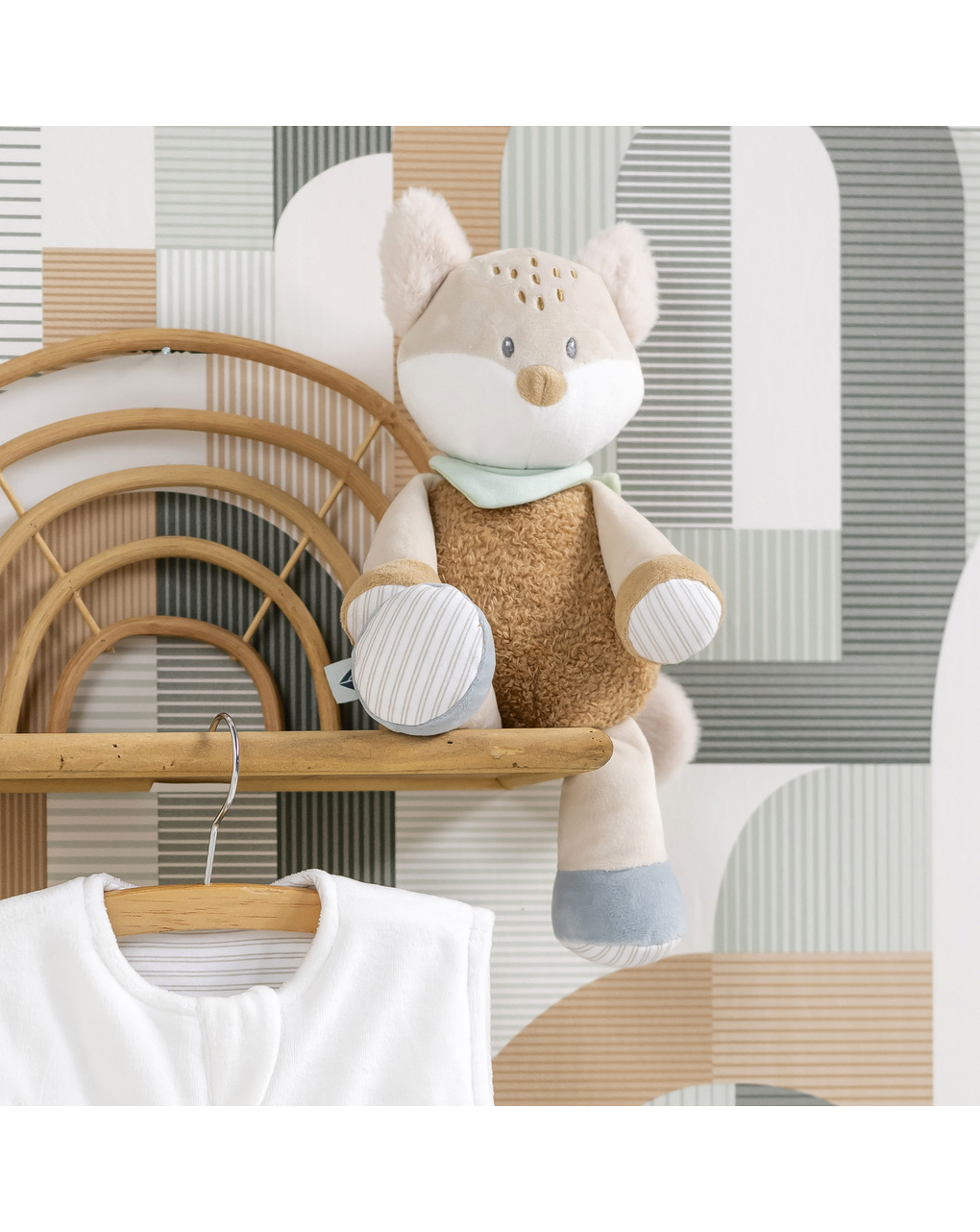 Peluche flo la volpina - 0+ - nattou