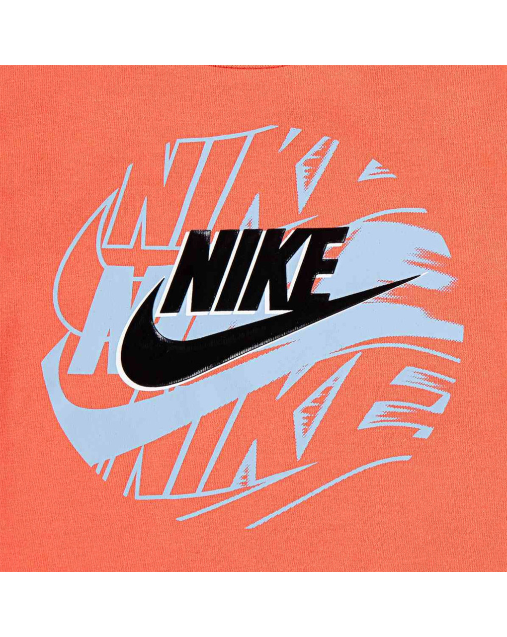 Completo estivo nike bambino nero/arancio