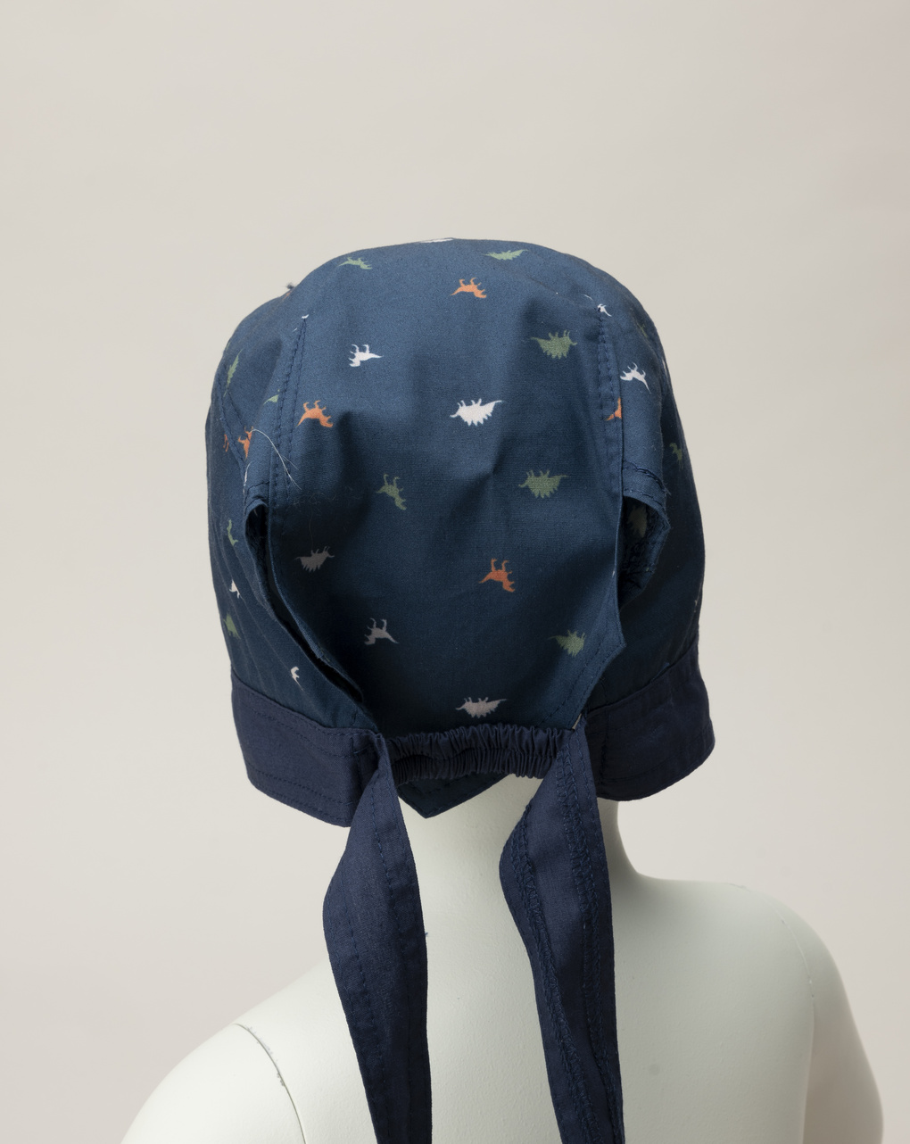 Bandan blu bambino dinosauri