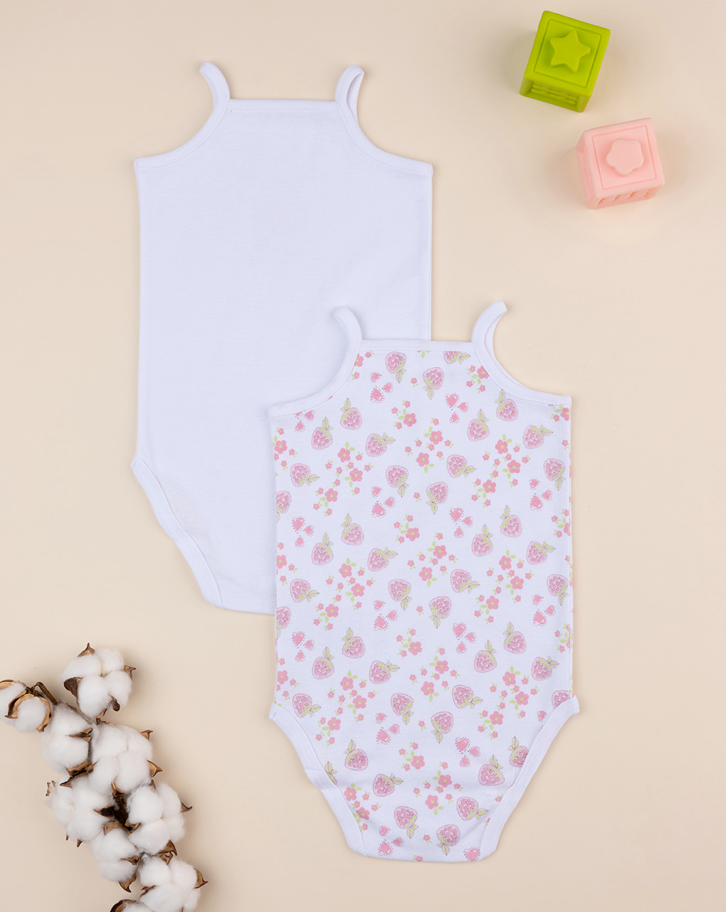 Pack 2 body bimba fragole