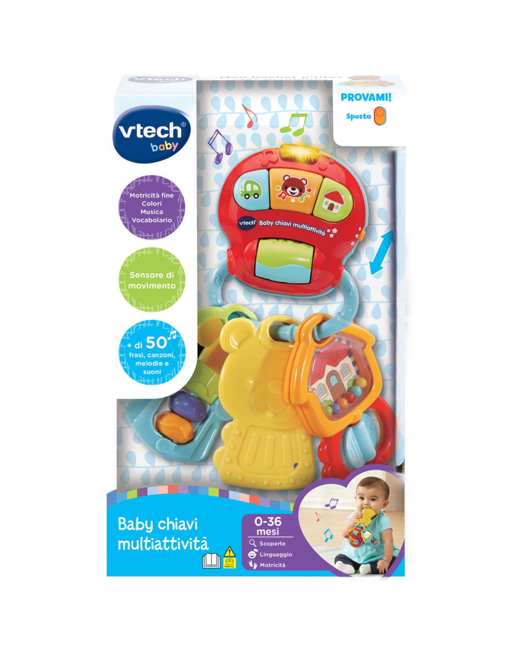 Le mie prime chiavi 3in1 - 0m+ - v-tech