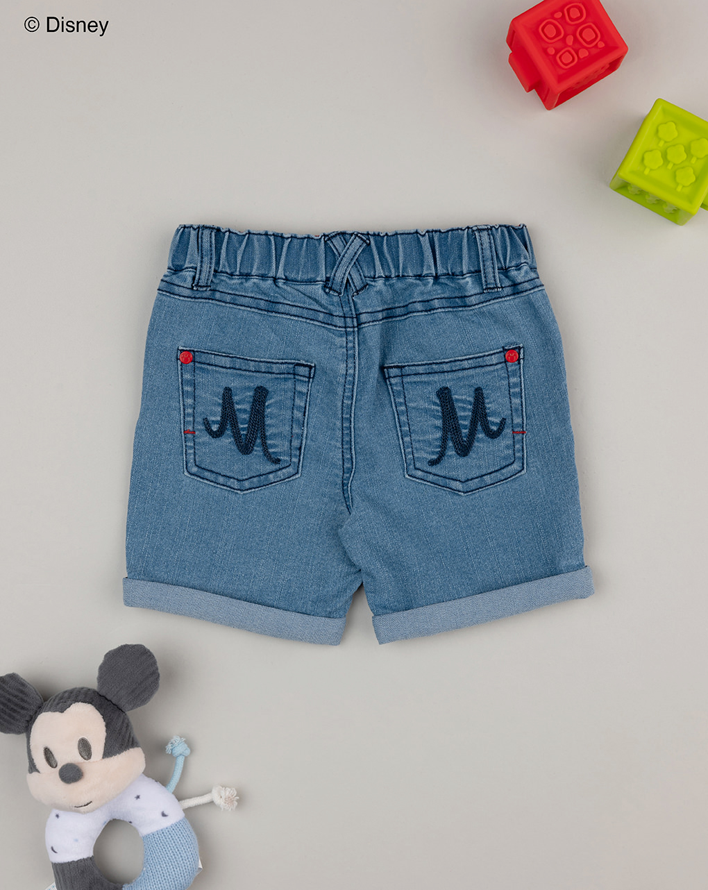 Bermuda bimbo denim mickey mouse