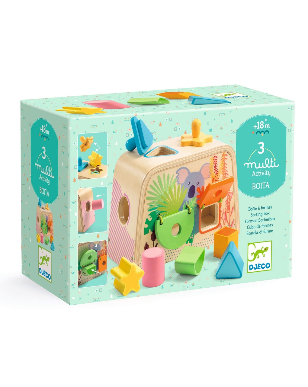 Multi boita - 18m+ - djeco