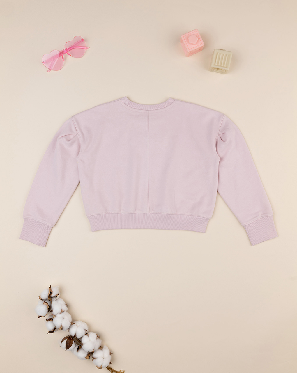 Falpa rosa con ricamo spugna