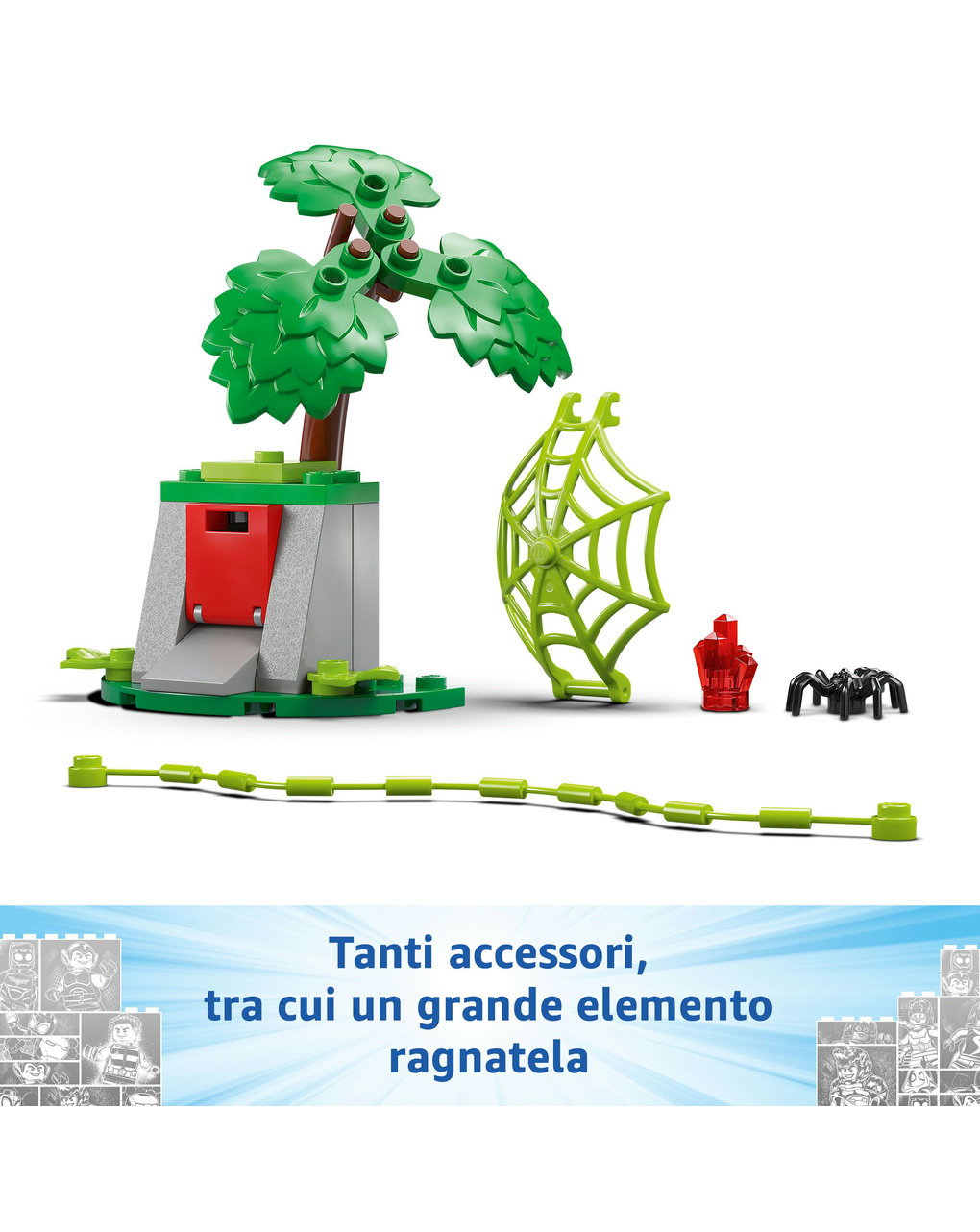 Inseguimento sui dino-veicoli di spin ed electro – 11198 – lego spidey e i suoi fantastici amici
