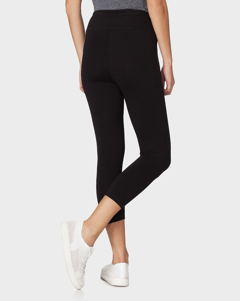 Leggings nero con gamba 3/4
