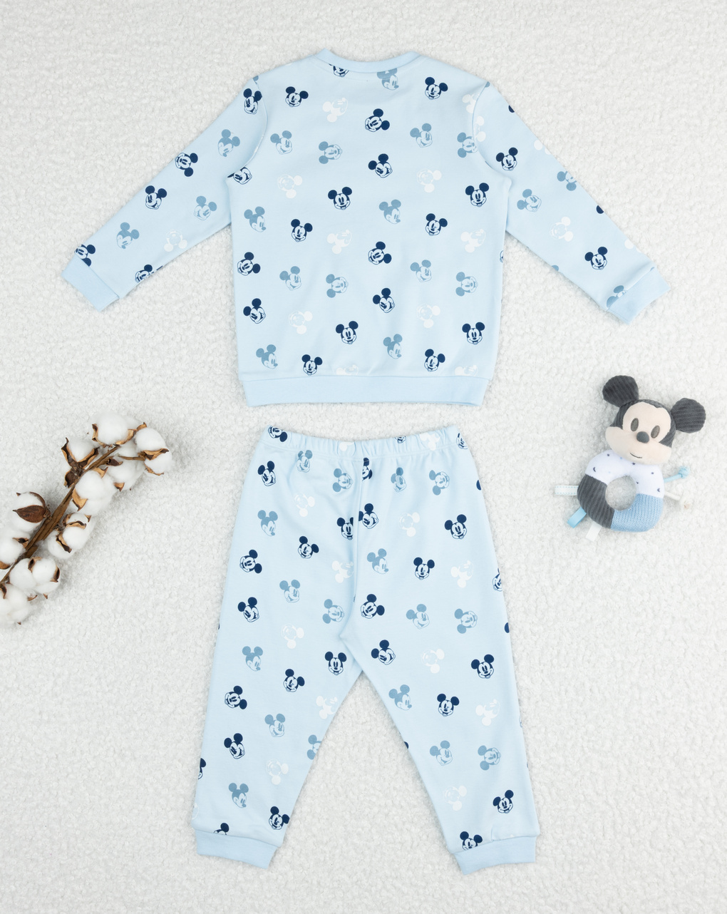 Pigiama lungo bimbo mickey mouse