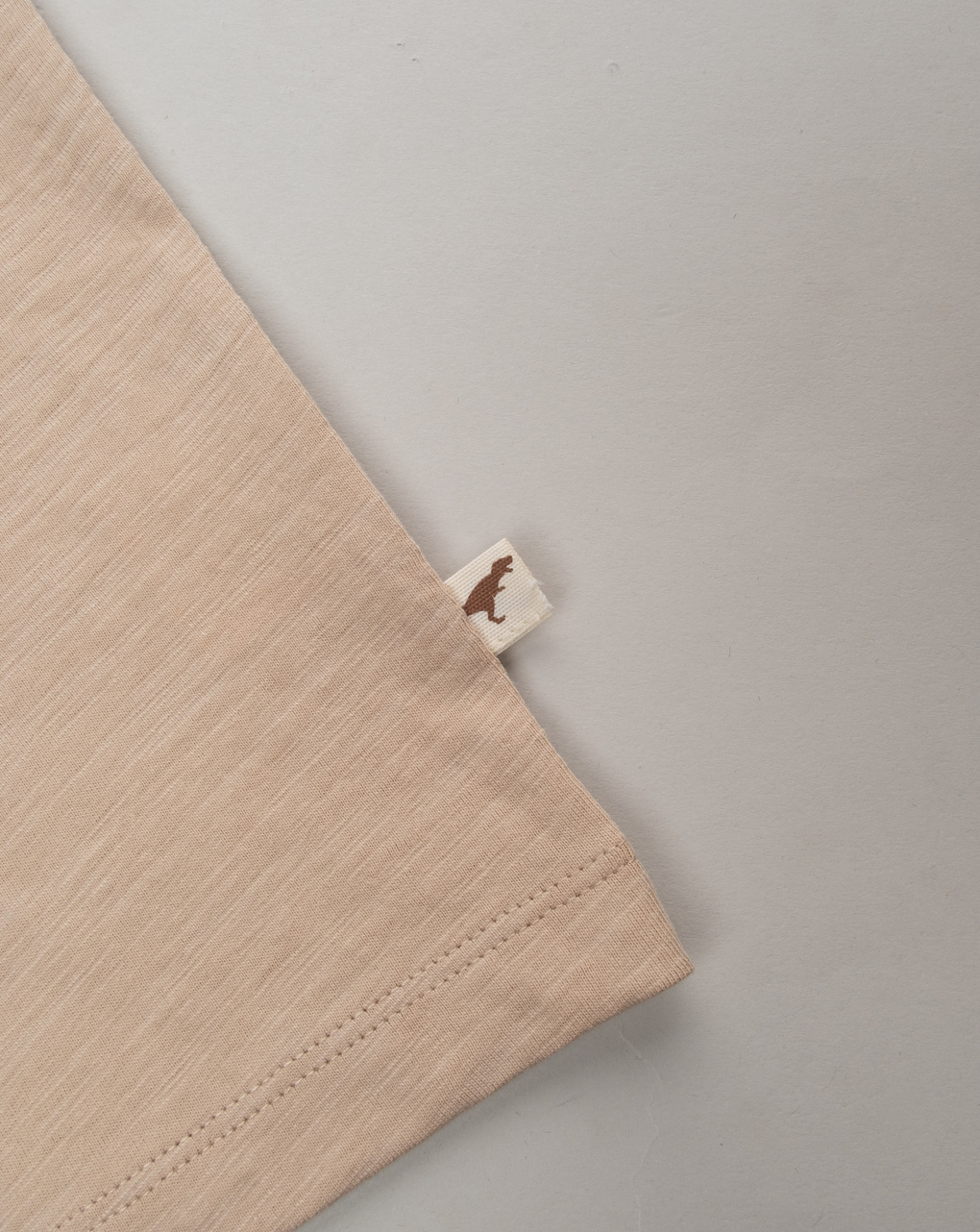 T-shirt bimbo marrone righe