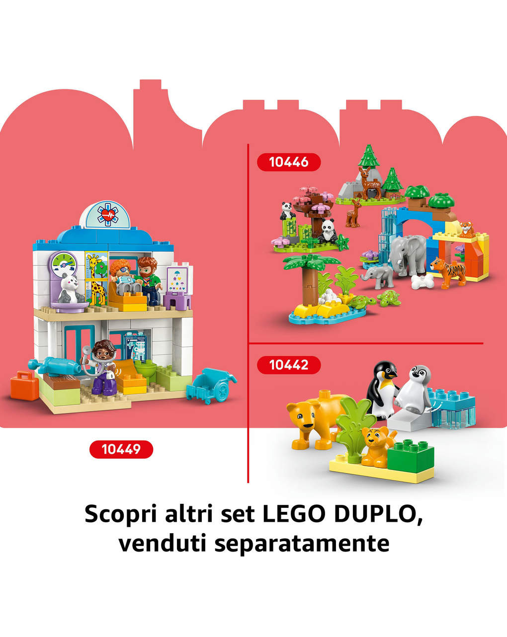 Auto da corsa e piloti team f1 – 10445 – lego duplo