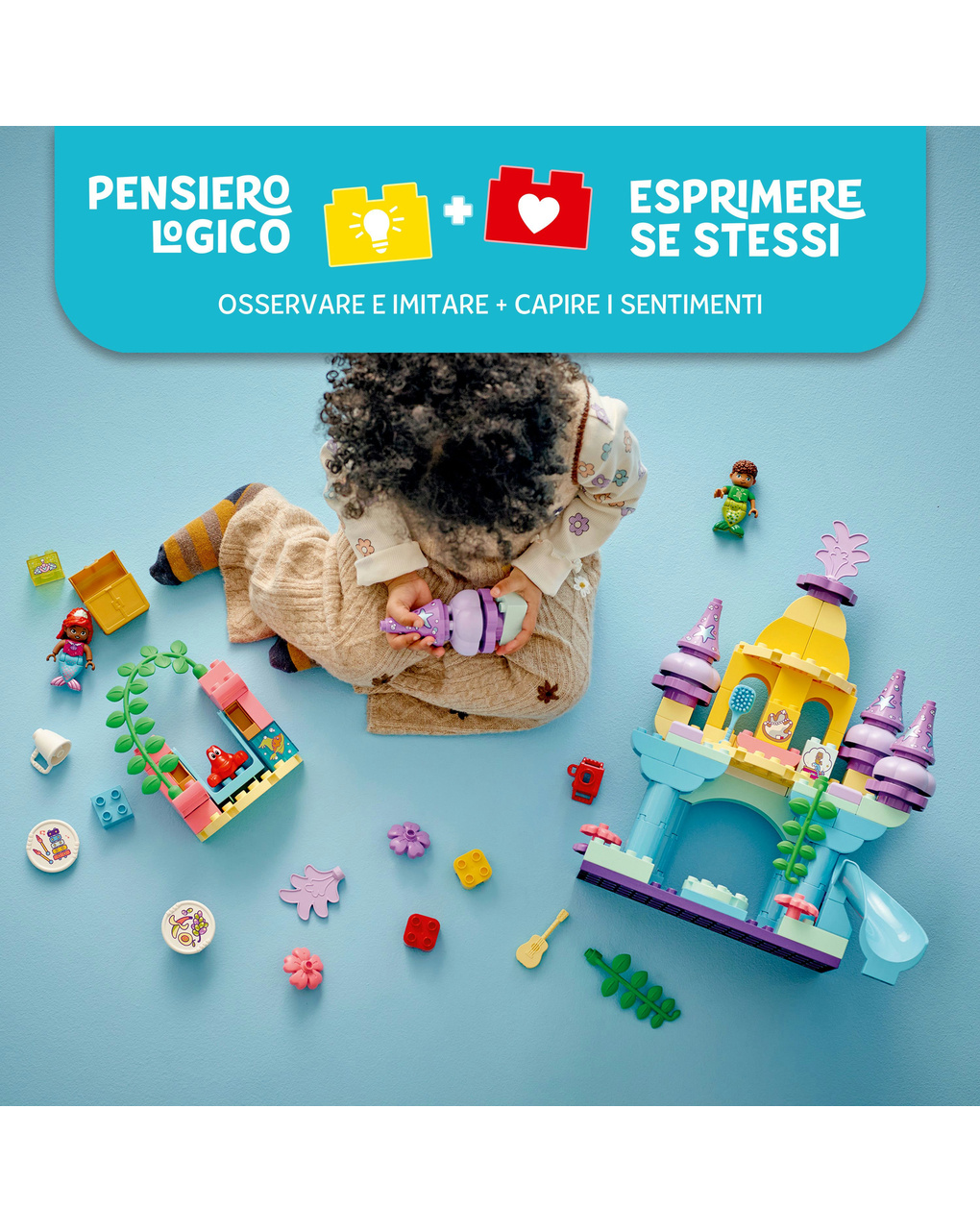 Il magico palazzo sottomarino di ariel – 10435 – lego duplo disney