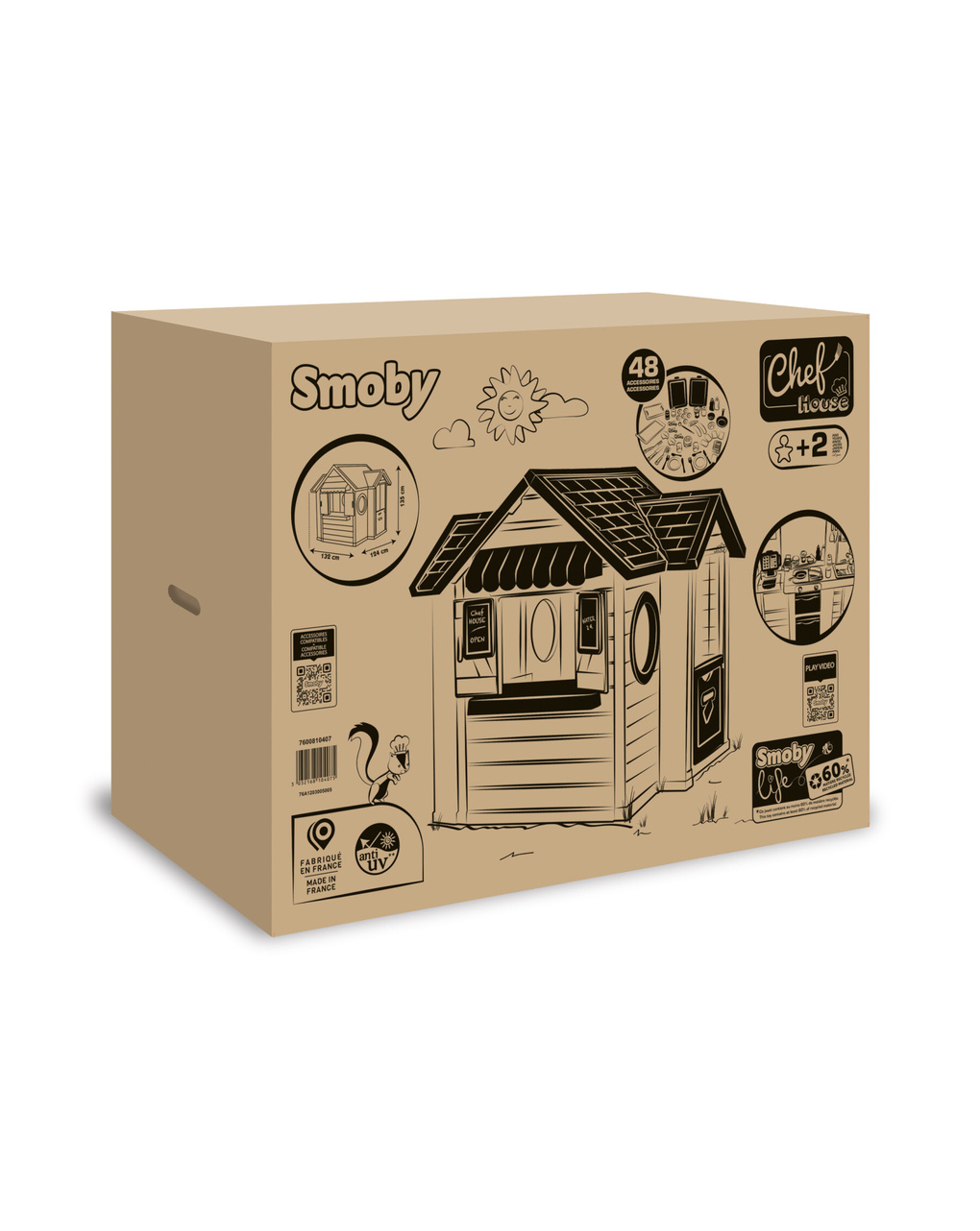 Casetta chef house - 2+ - smoby life