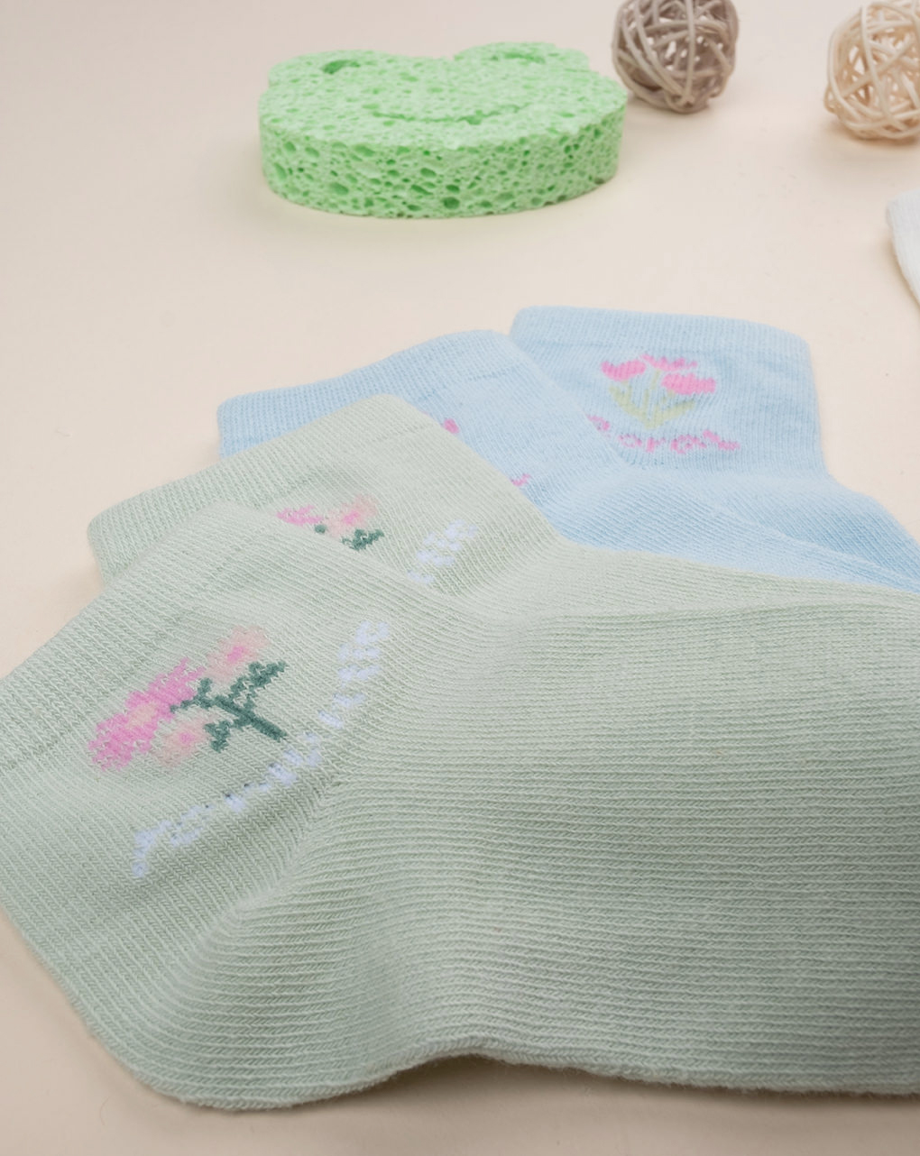 Pack 5 calze bimba colorate