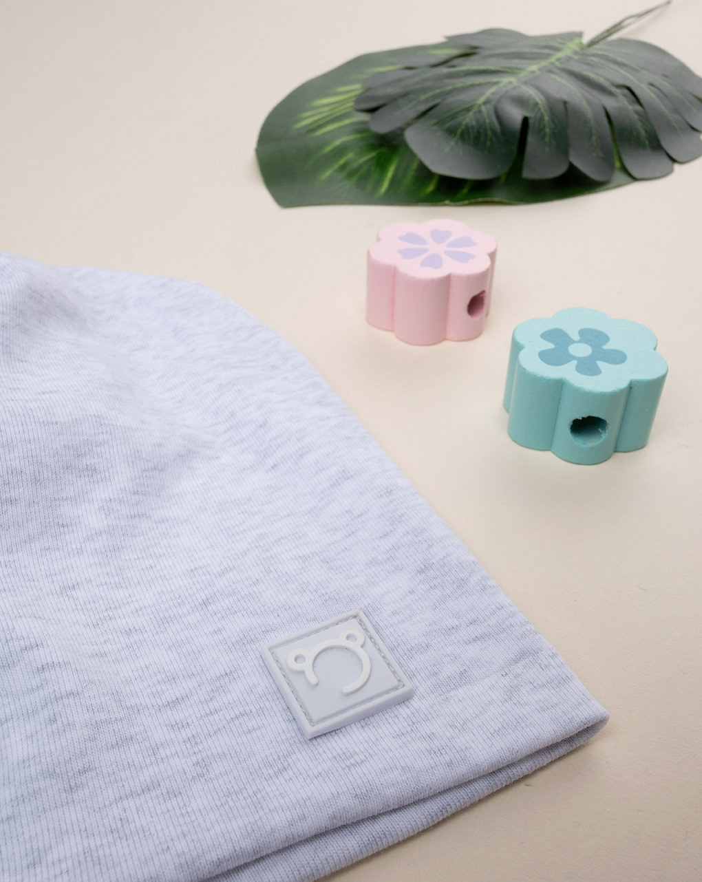 Berretto bimbo grigio