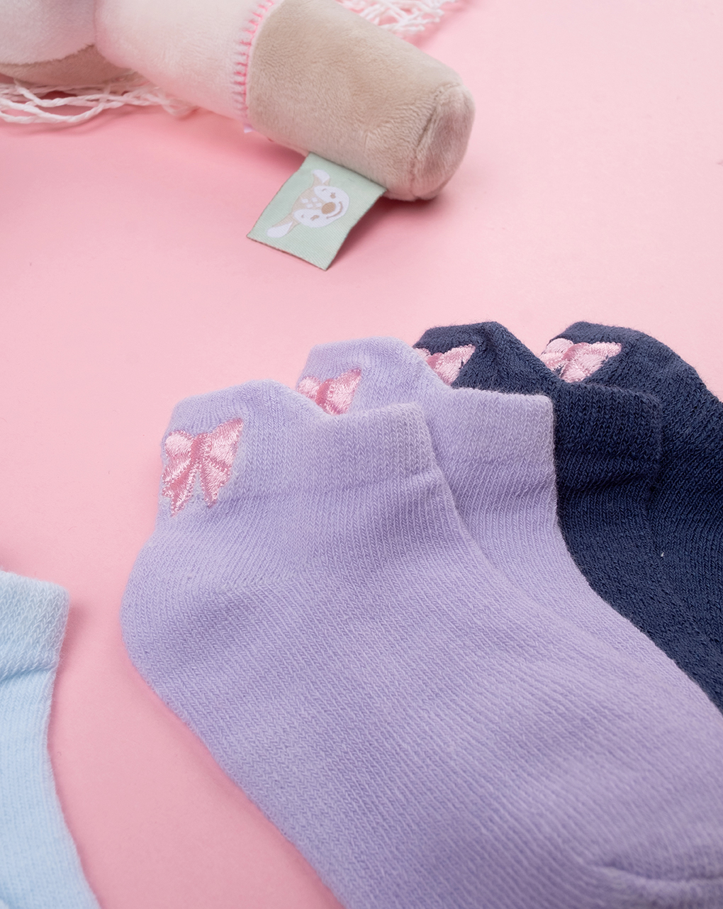 Calze bimba multicolor