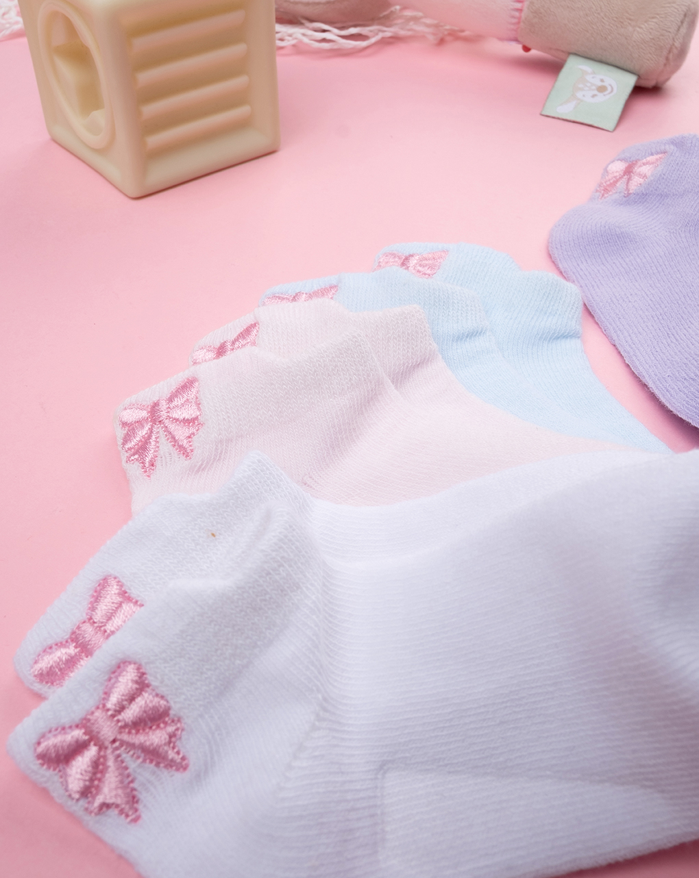 Calze bimba multicolor