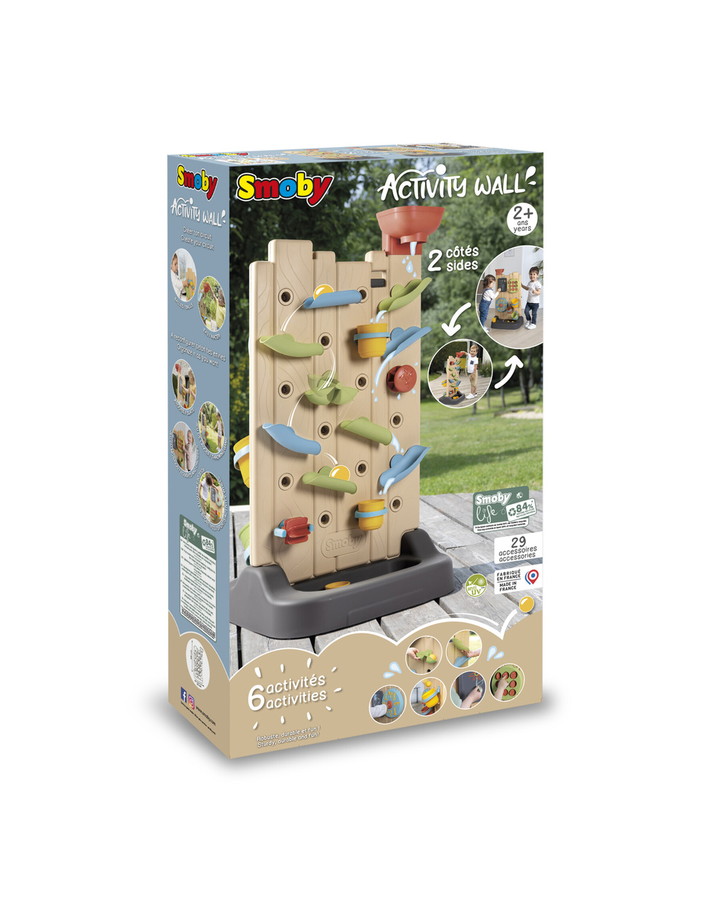 Smoby life  activity wall - parte multi attività - 2+