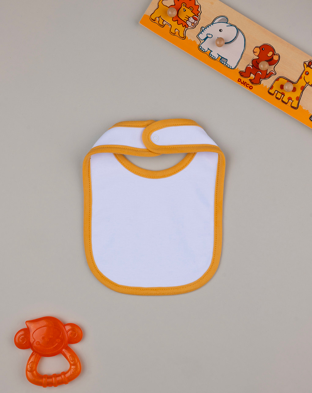 Bavaglino bimbo giallo