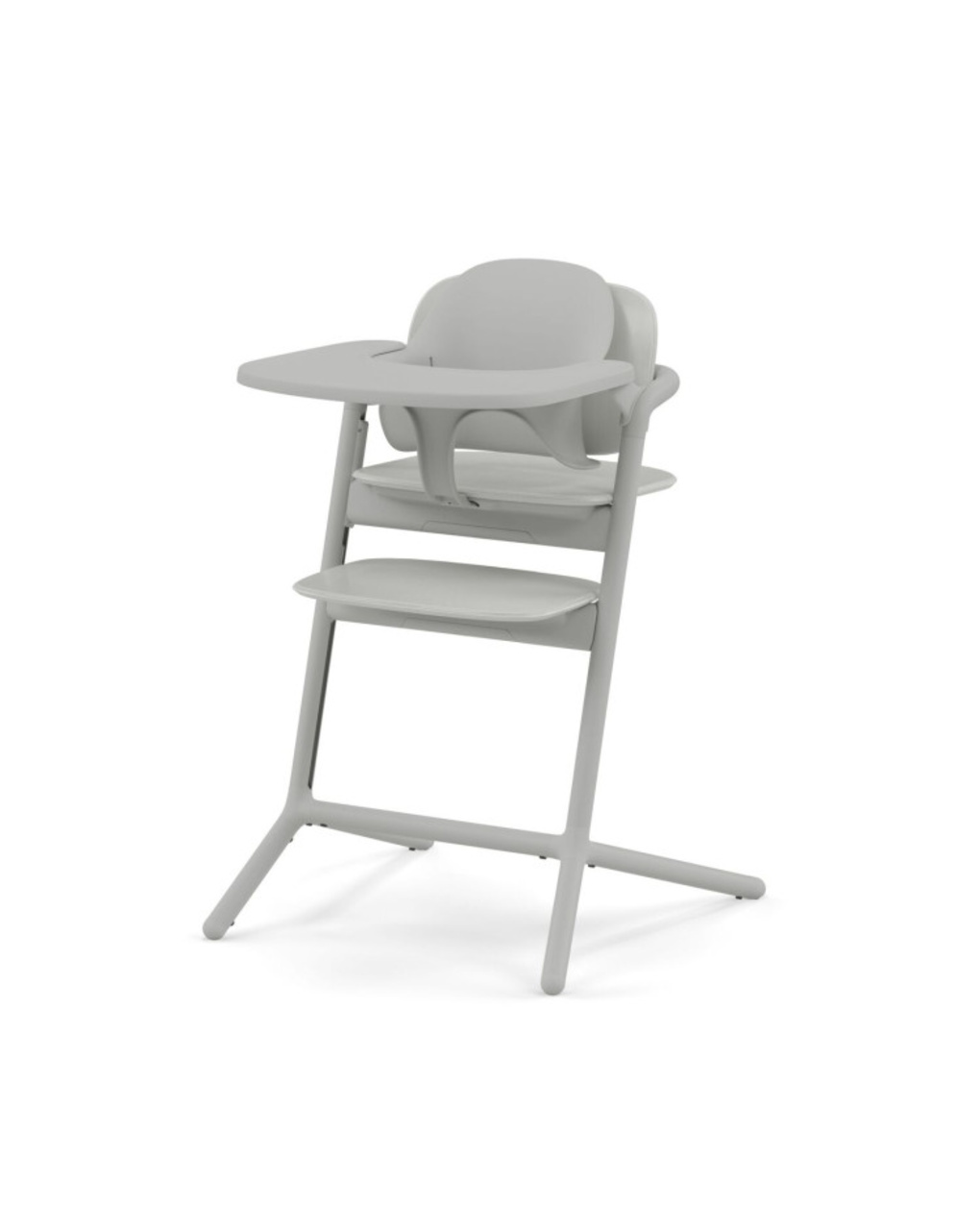 Lemo 4in1 sedia evolutiva con sdraietta e accessori pappa - suede grey - cybex gold