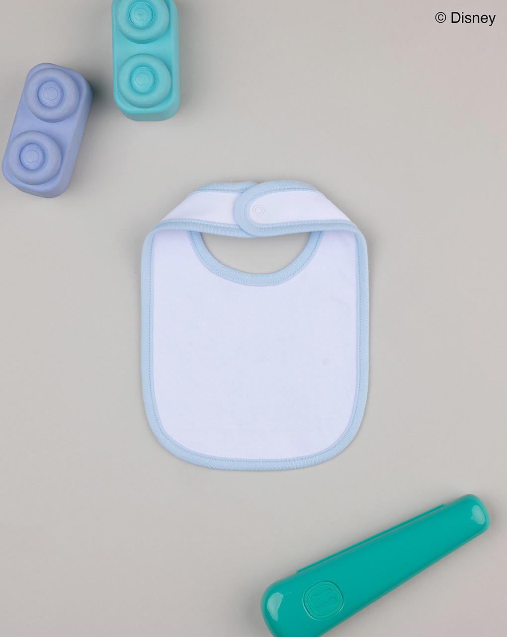 Bavaglino bimbo azzurro