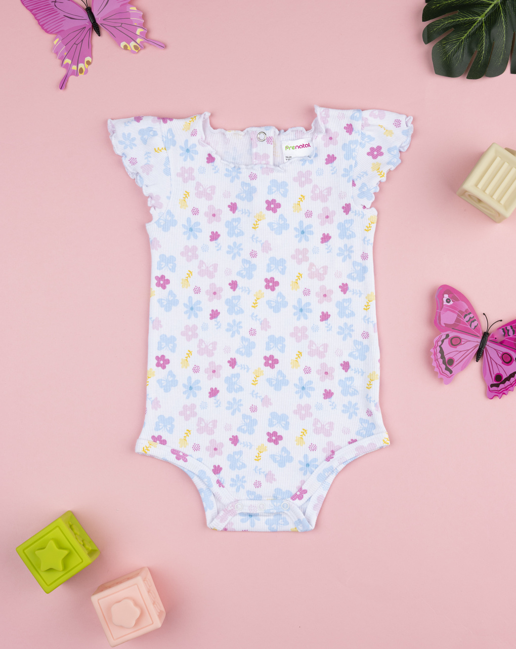 Body bimba farfalle colorate