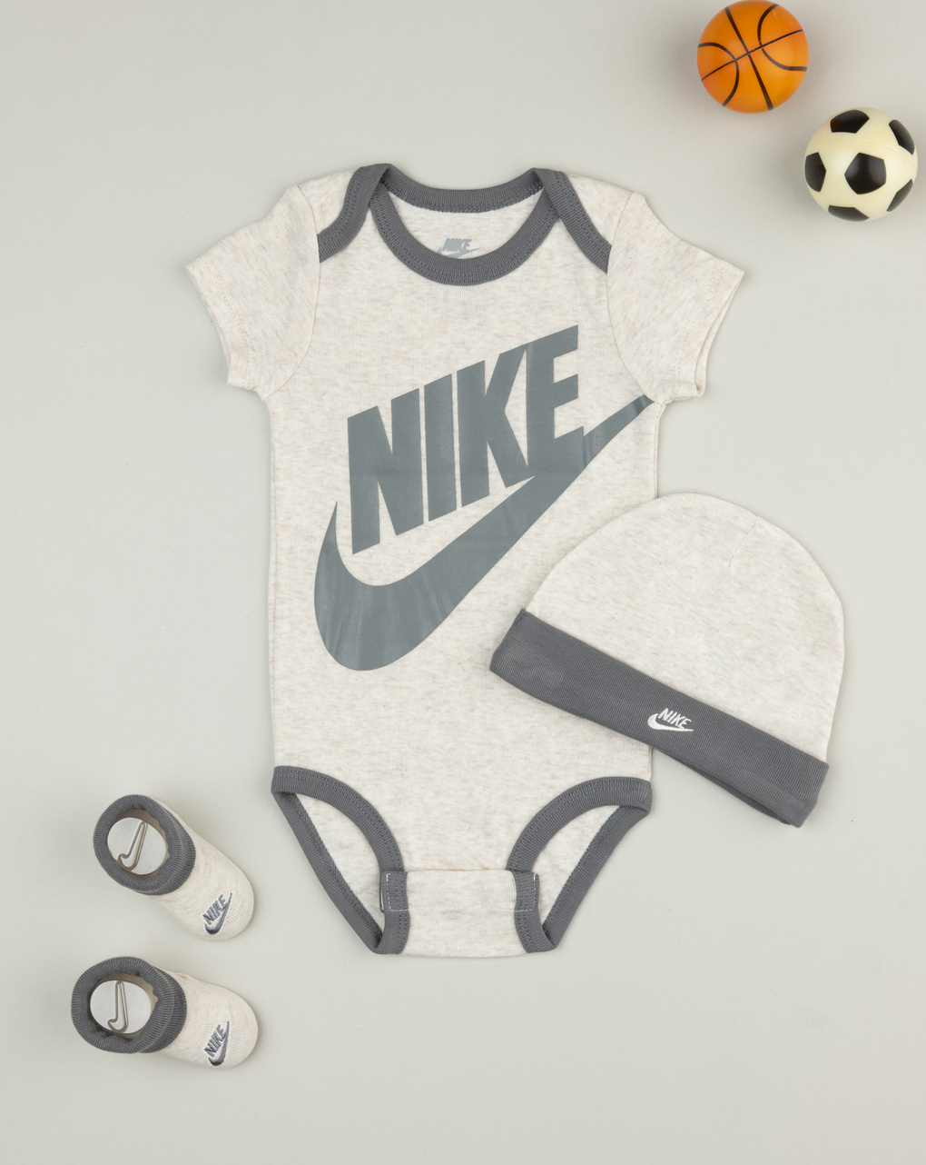 Set nike unisex bianco/grigio