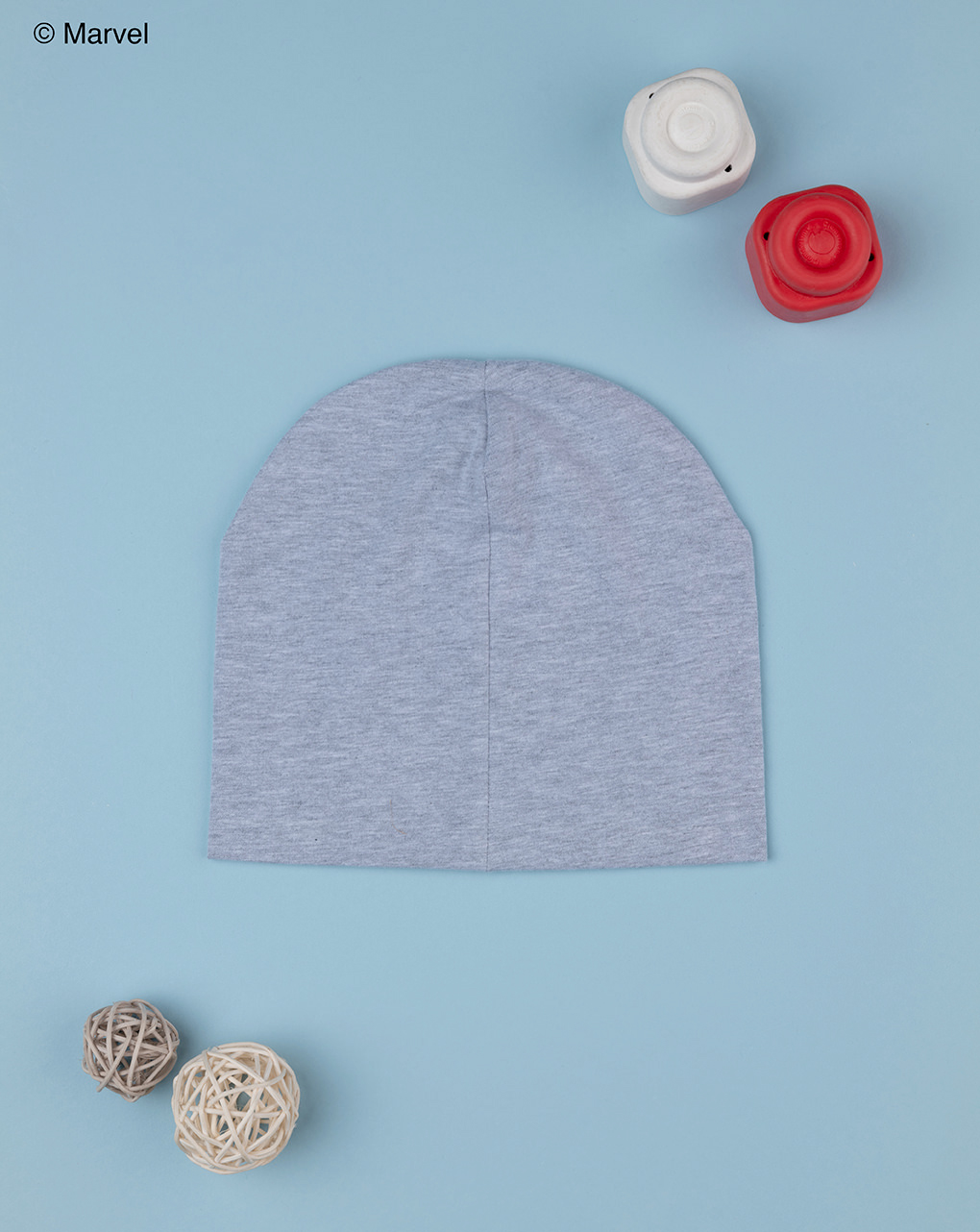 Berretto bimbo grigio spiderman