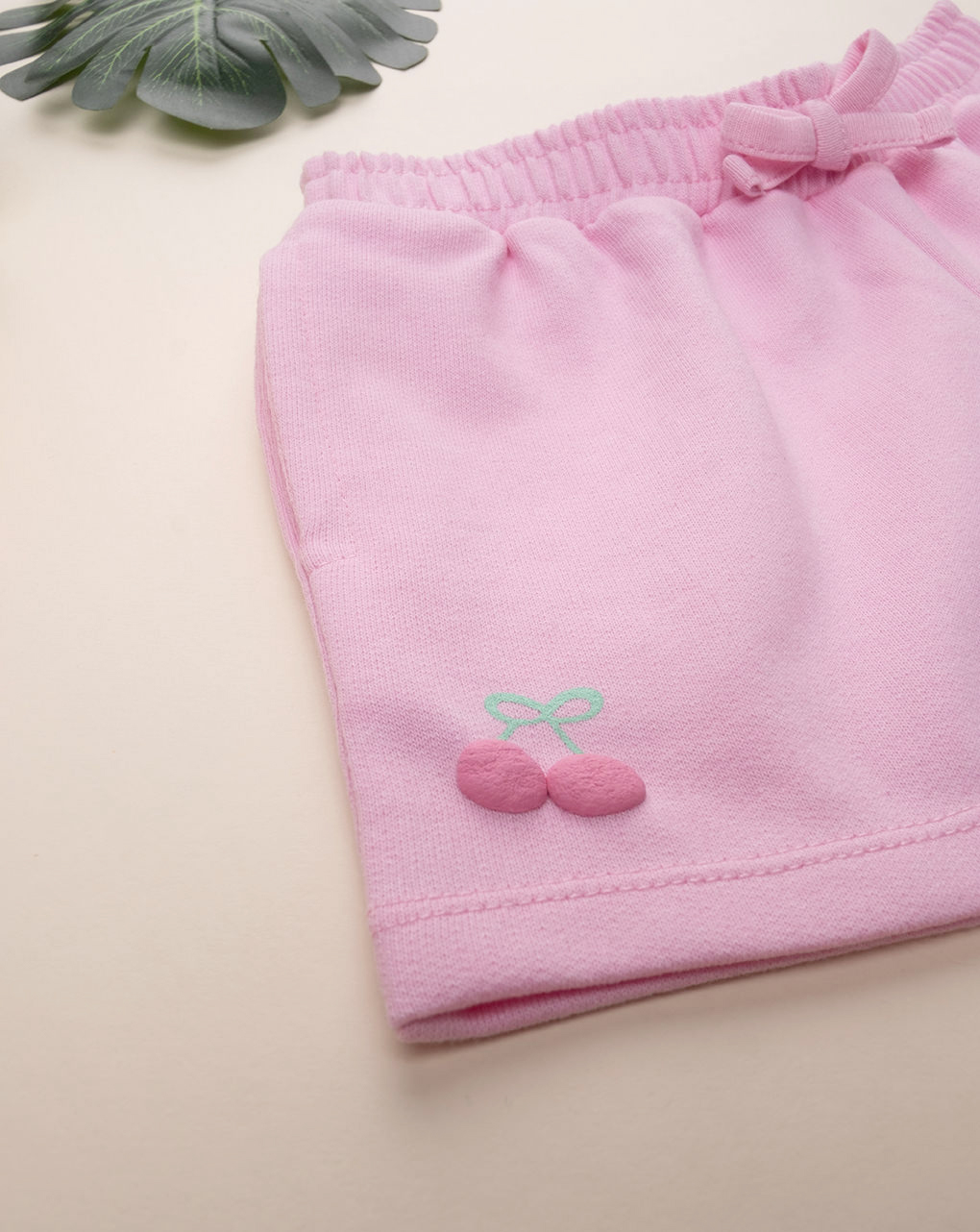 Shorts bimba rosa ciliegia